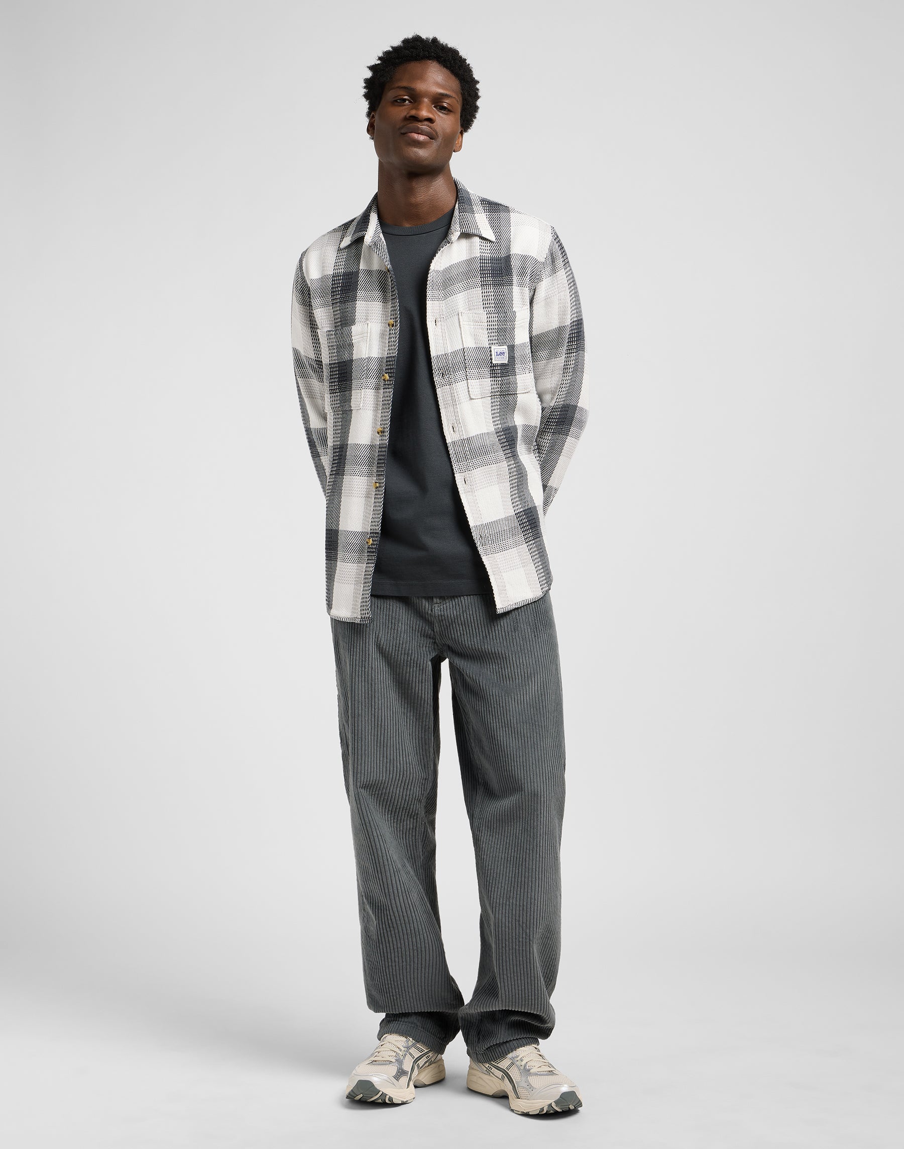 Camicia da lavoro 2.0 in Rebel Navy Camicie a quadri Lee