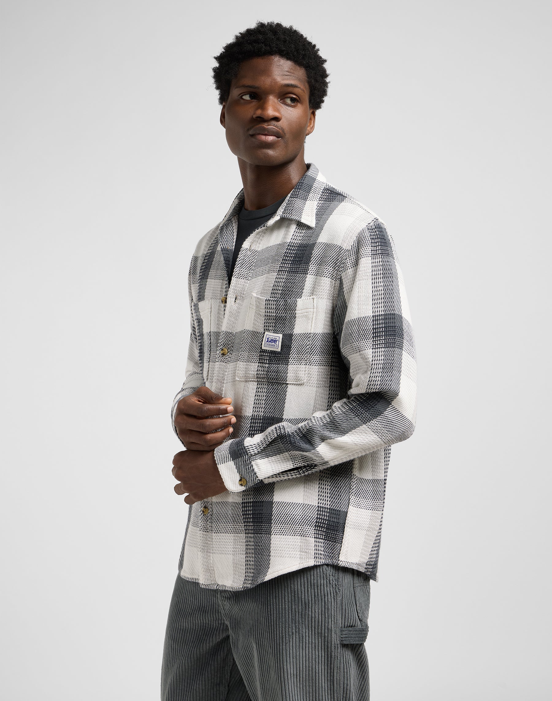 Camicia da lavoro 2.0 in Rebel Navy Camicie a quadri Lee