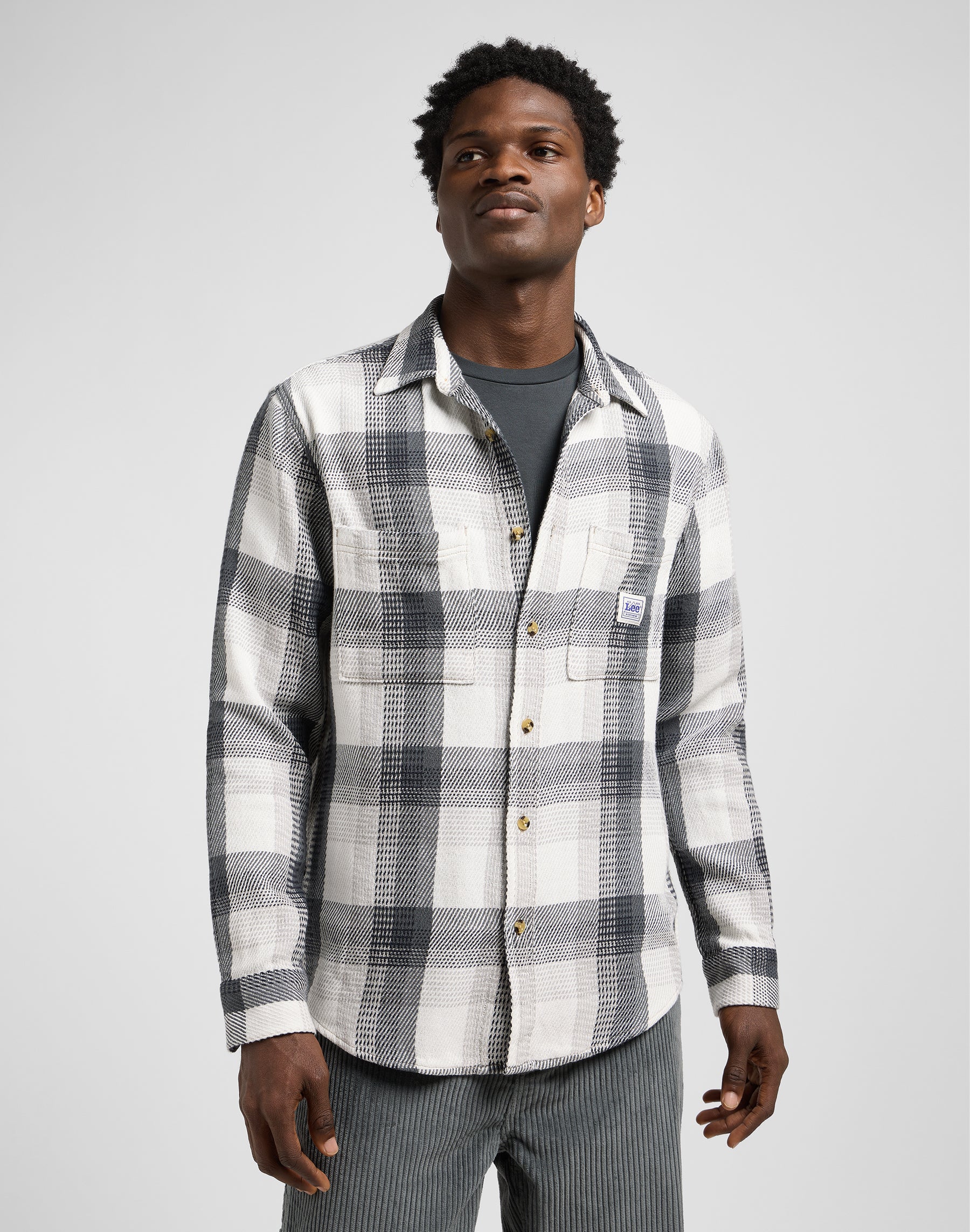 Camicia da lavoro 2.0 in Rebel Navy Camicie a quadri Lee