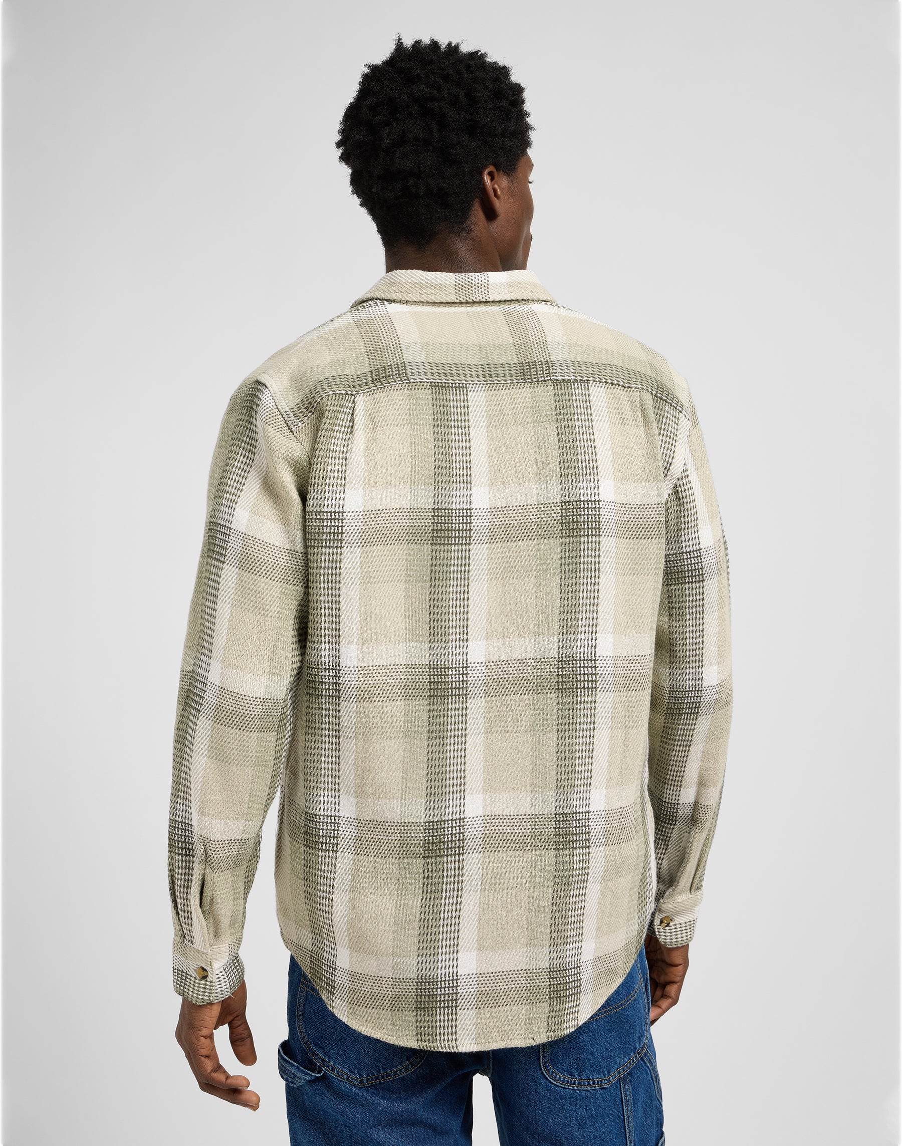 Camicia da lavoro 2.0 in Oak Moss Plaid Shirts Lee