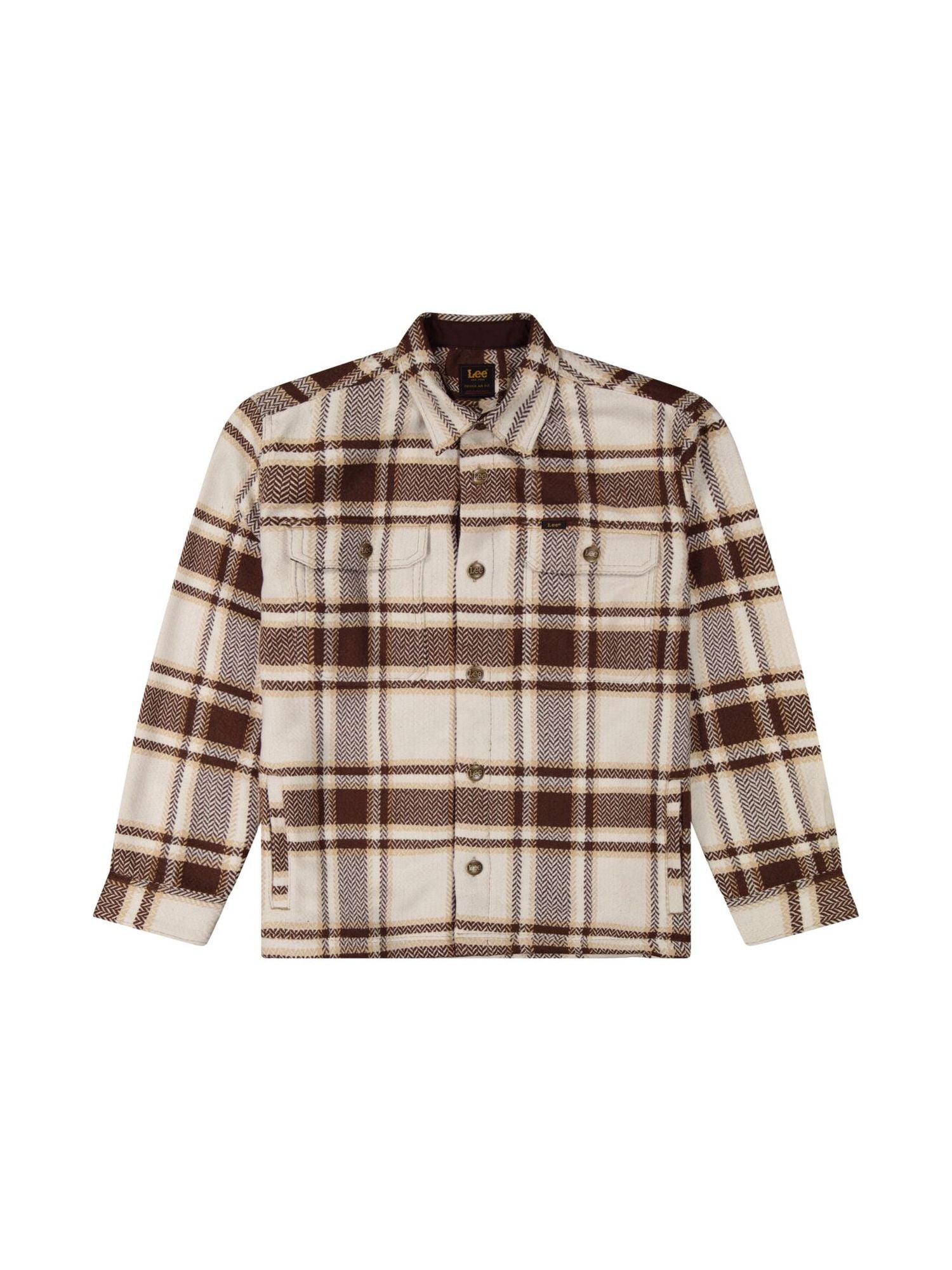 Camicia over rilassata in arabica plaid