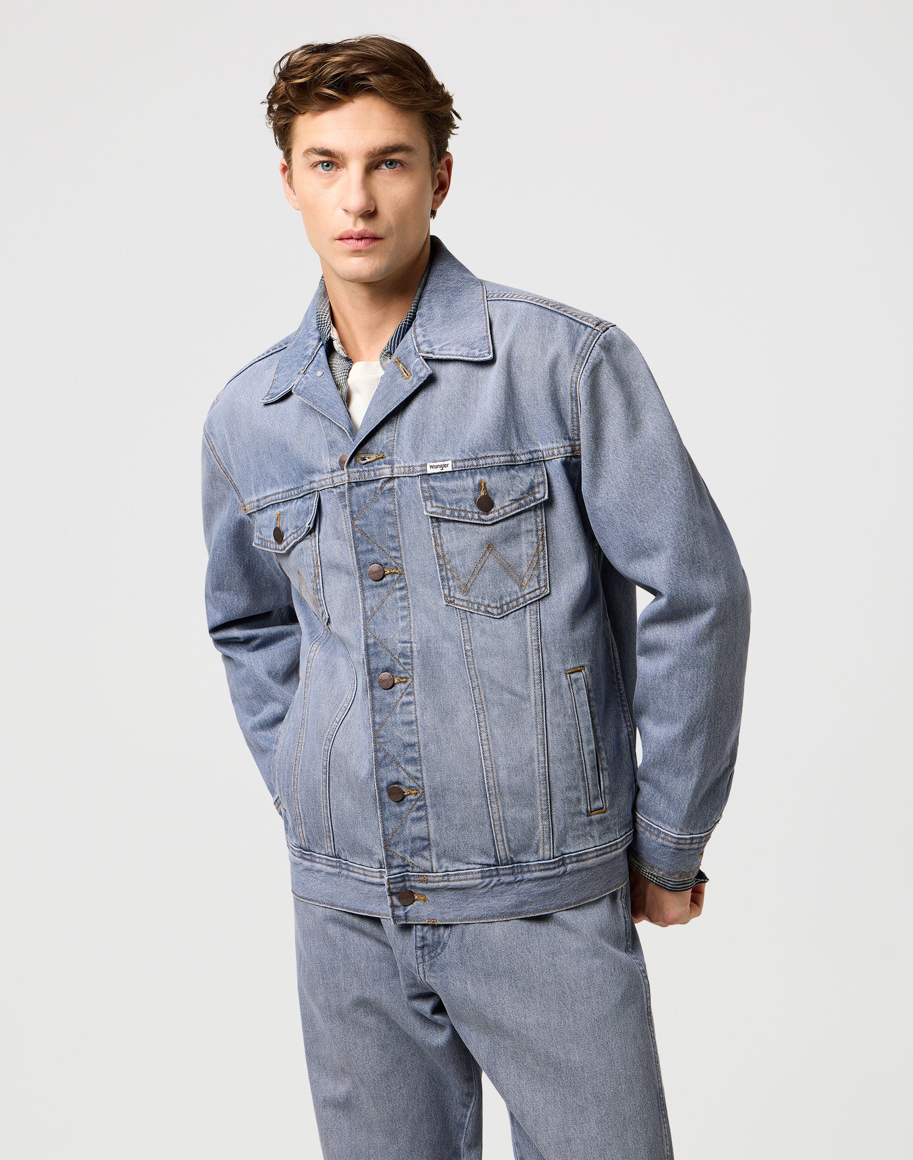 Giacca Anti Fit in Light Ice Giacche Wrangler