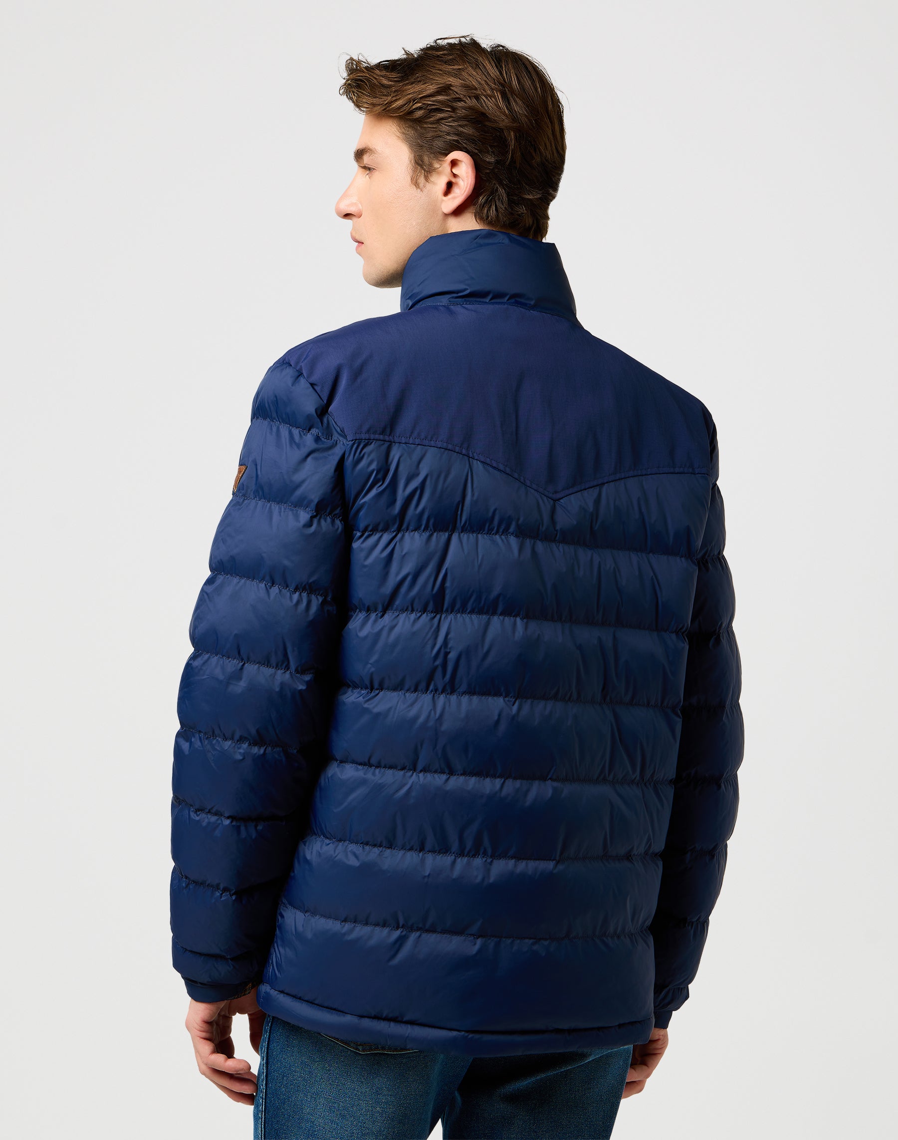 Imballabile Puffer in giacche Wrangler Navy