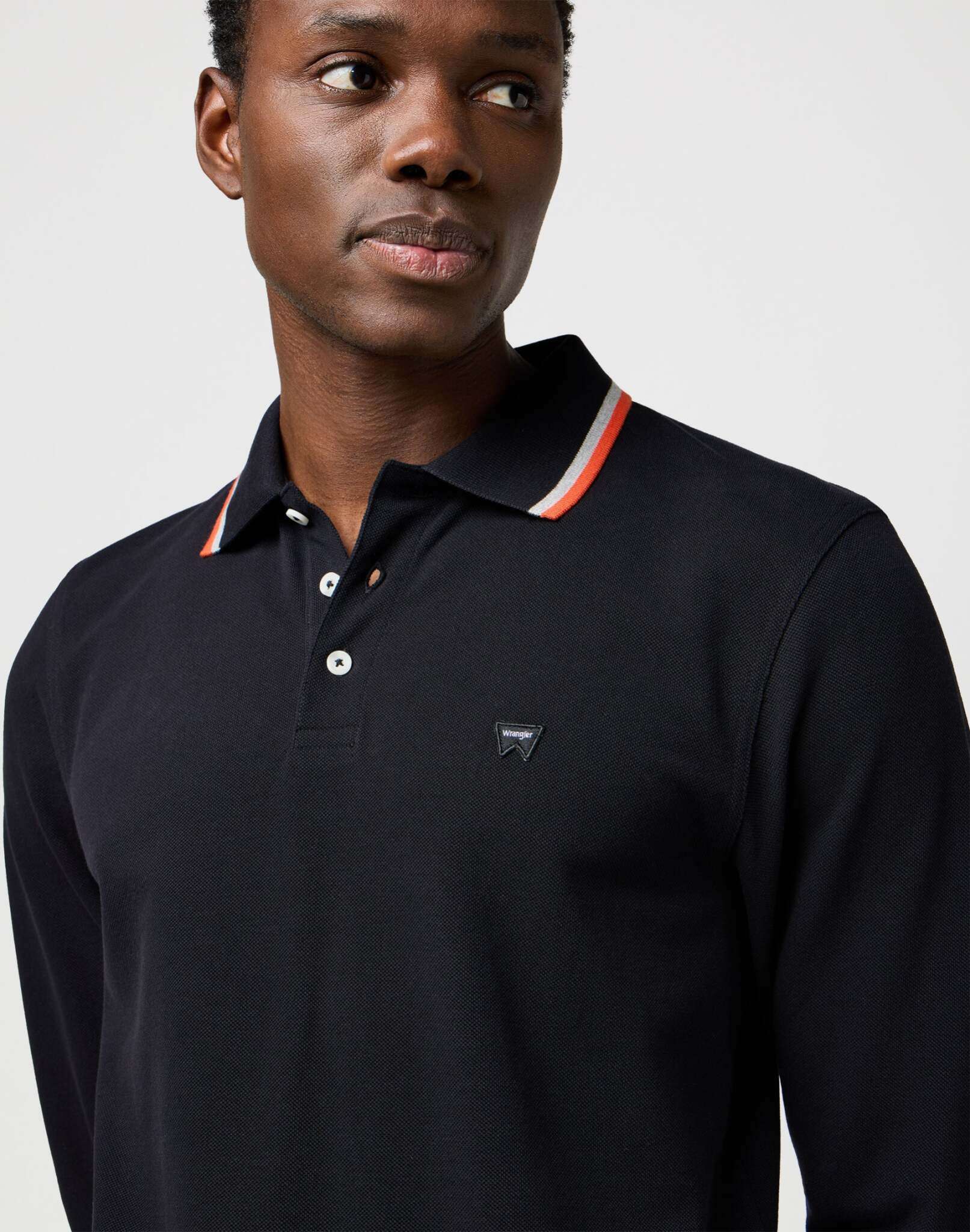 Polo Ls in nero Magliette Wrangler