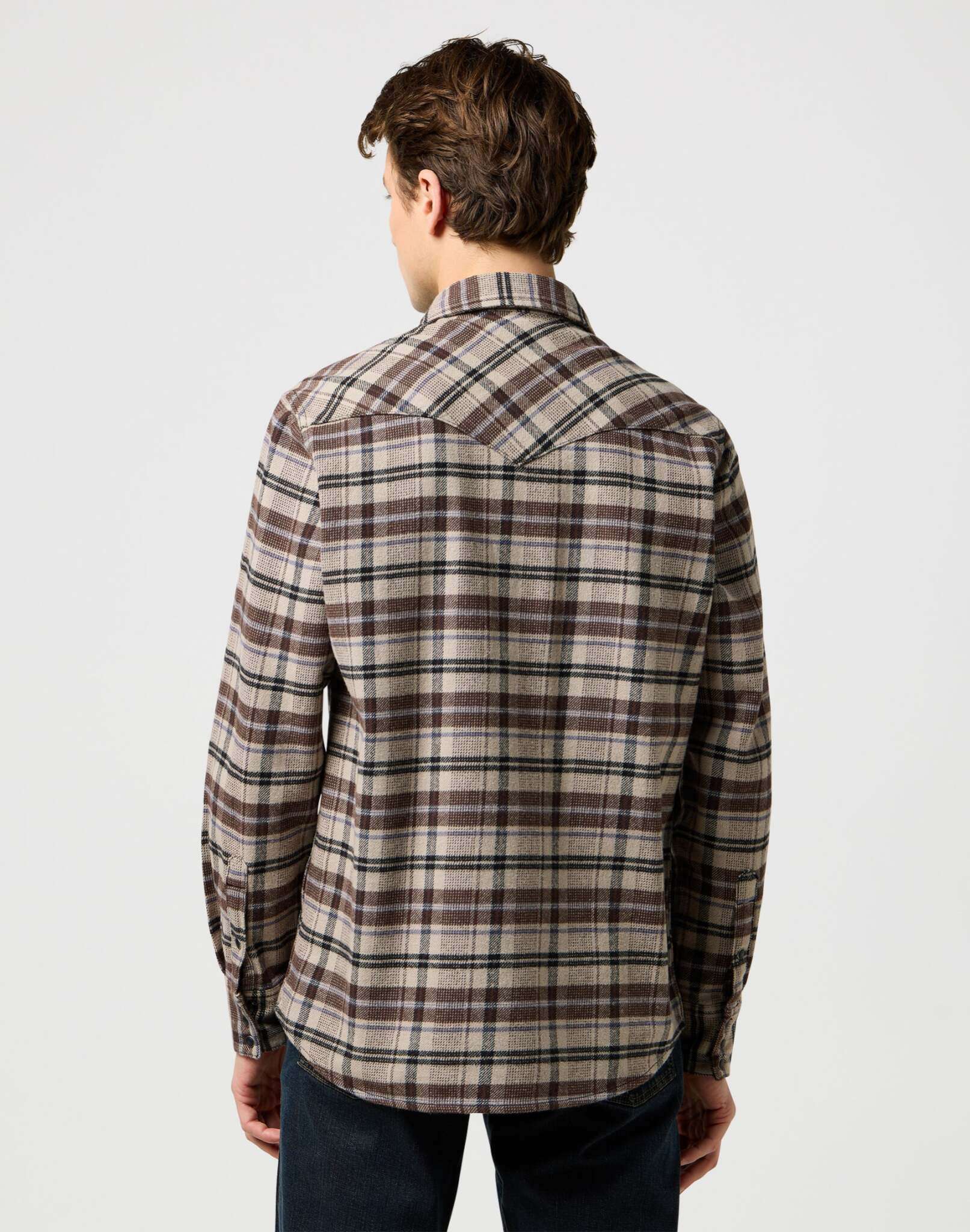 Camicia Western in nero ricco Camicie Wrangler