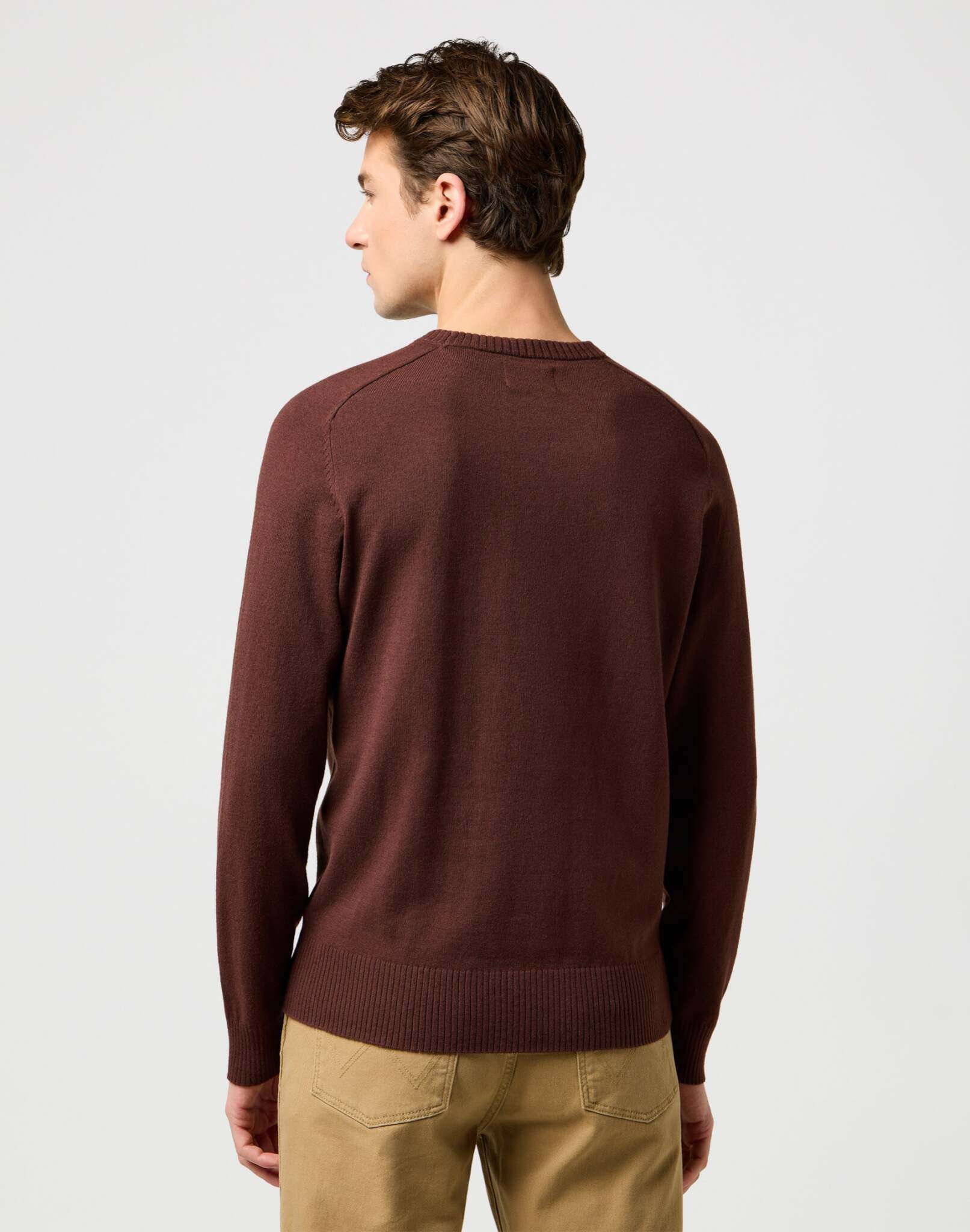 Maglione a maglia in mogano Maglioni Wrangler