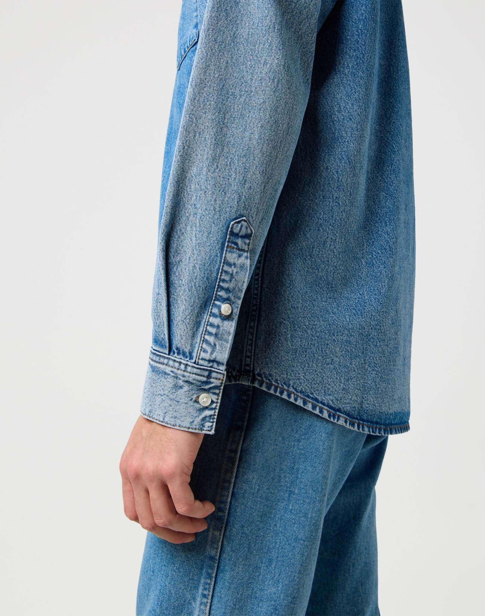 Camicia 1 Pkt in Indigo Valley Camicie Wrangler