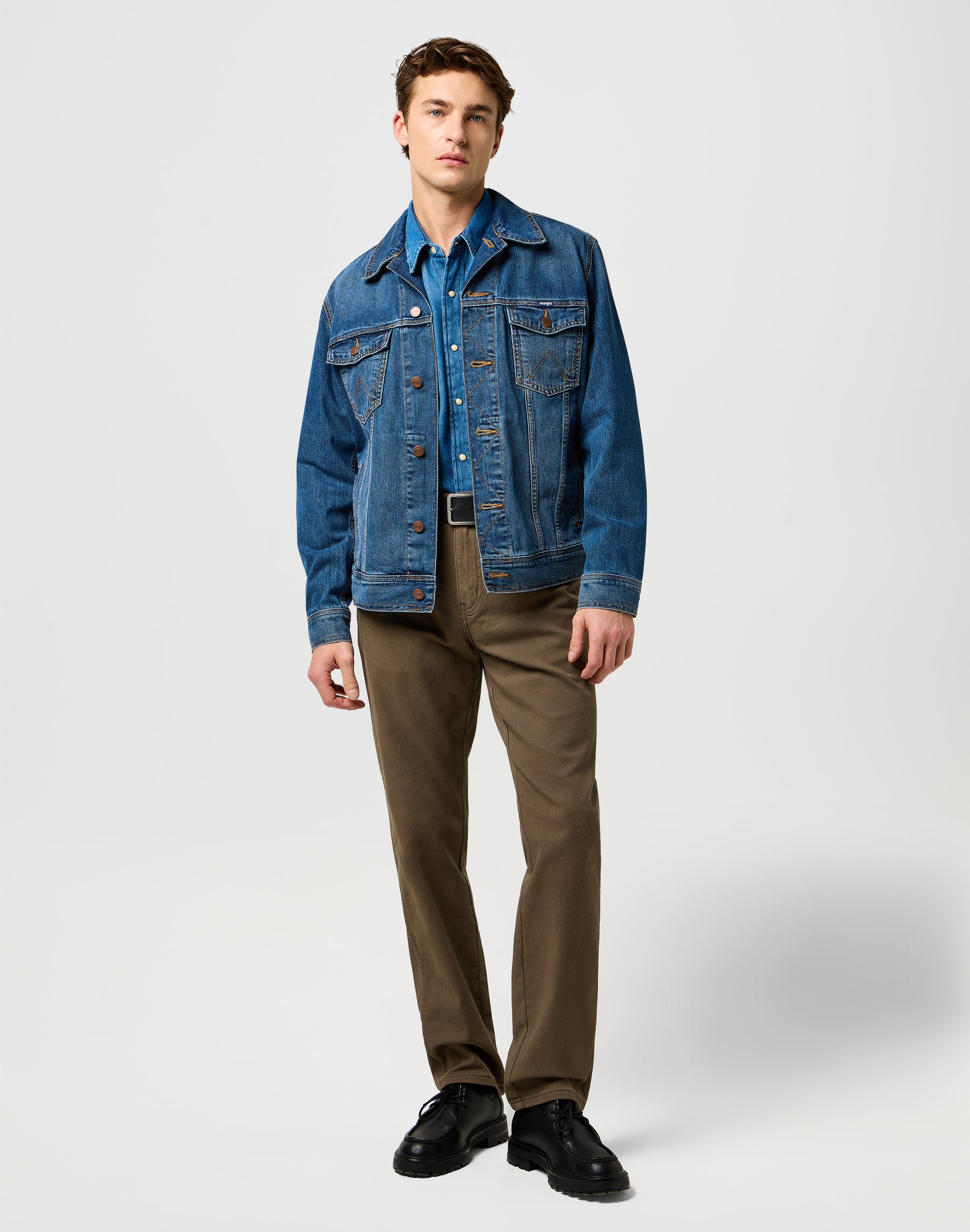 Texas in pantaloni d'asfalto Wrangler