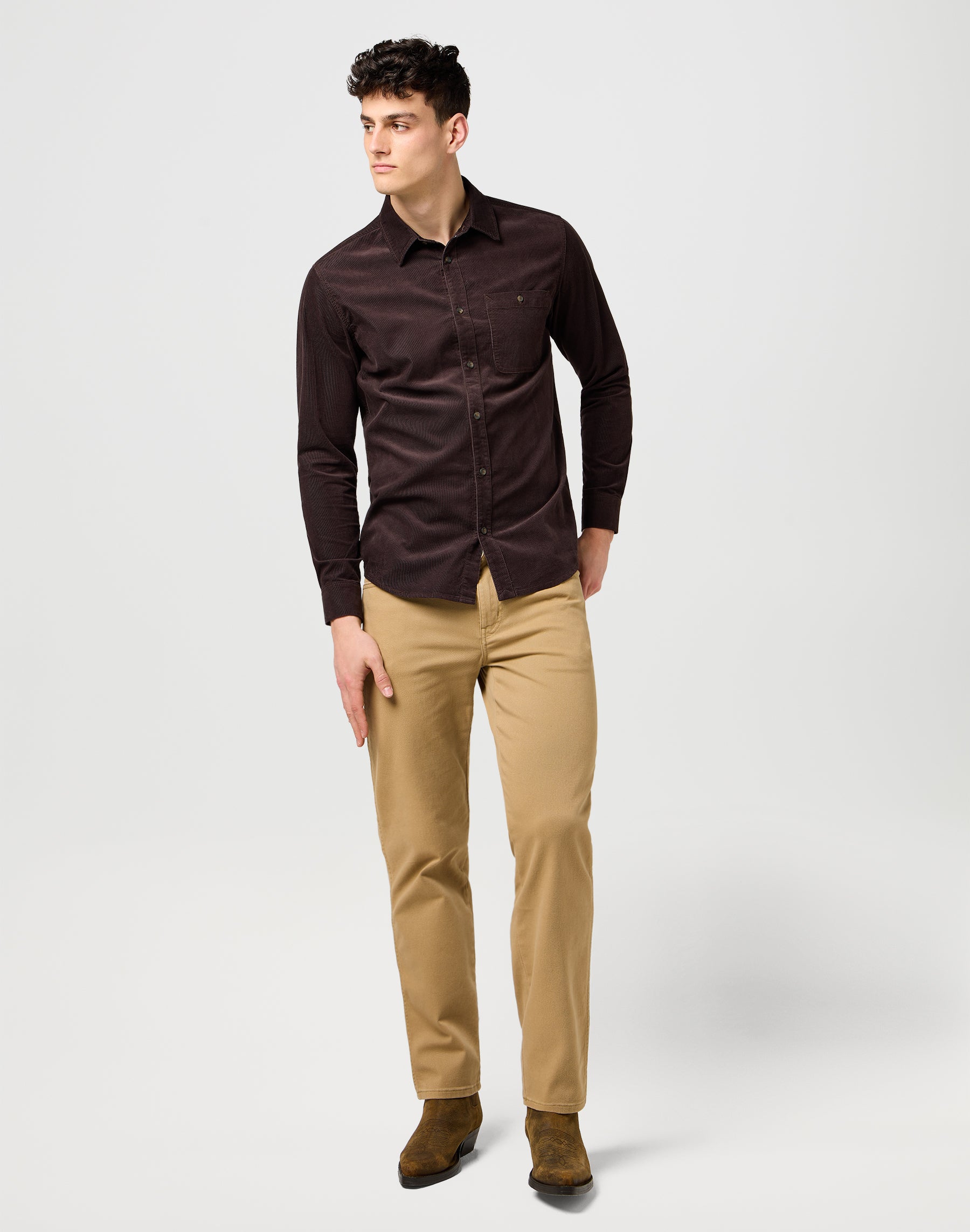 Texas in pantaloni occhio di tigre Wrangler