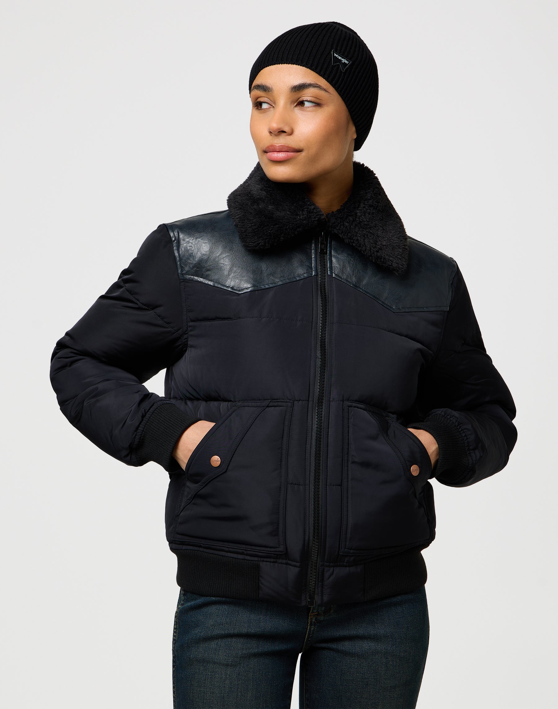 Berretto Easy in nero Wrangler