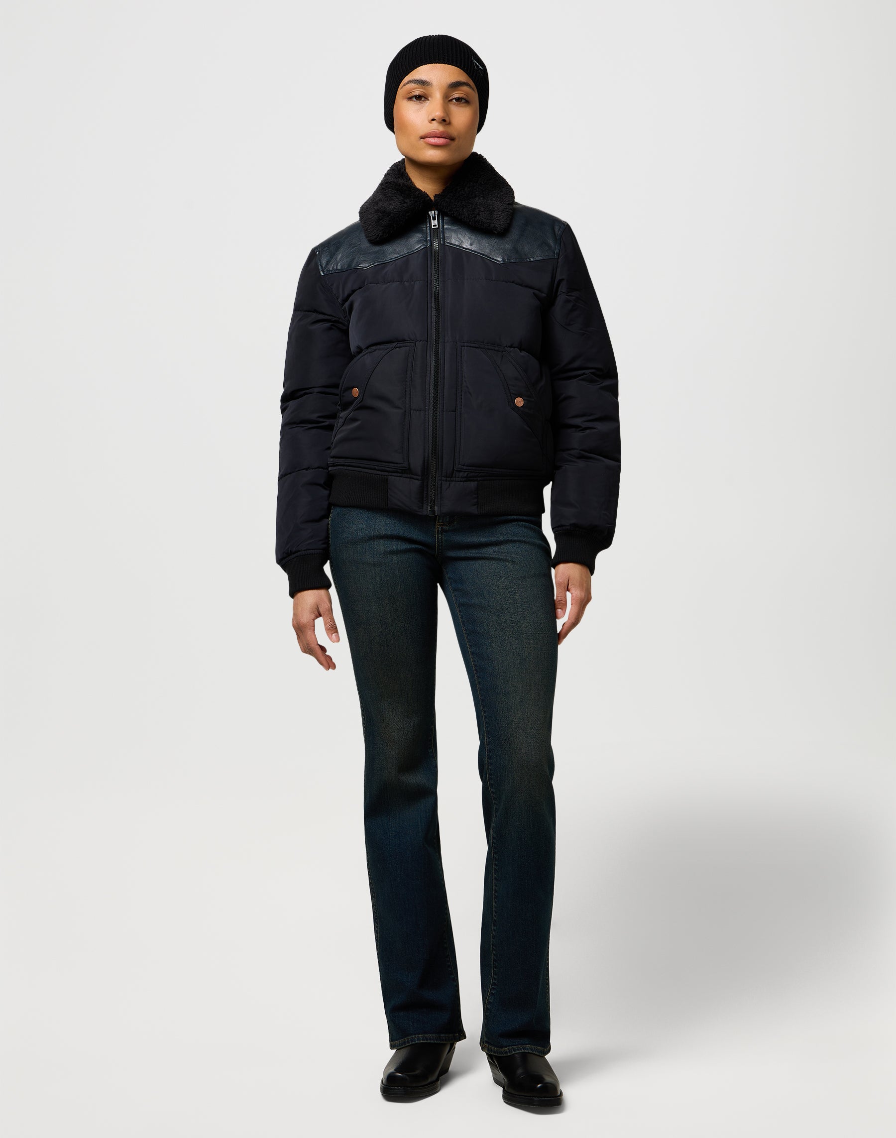 Berretto Easy in nero Wrangler