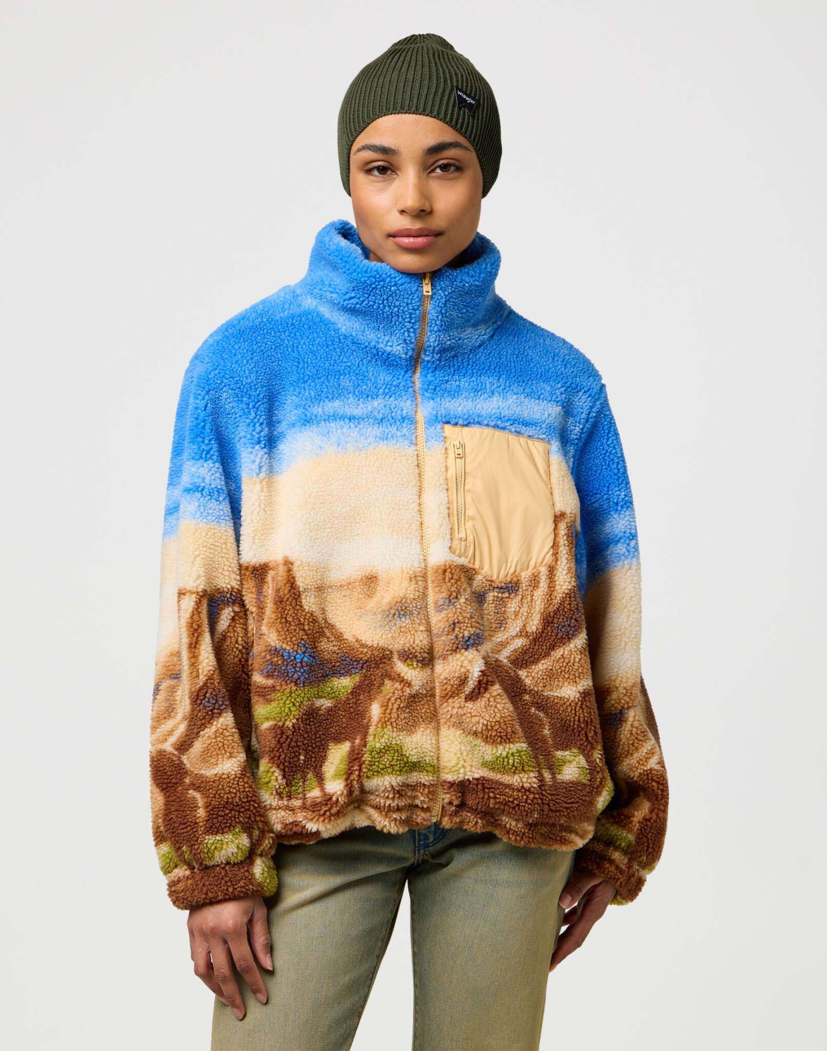 Berretto Easy in verde edera di Wrangler