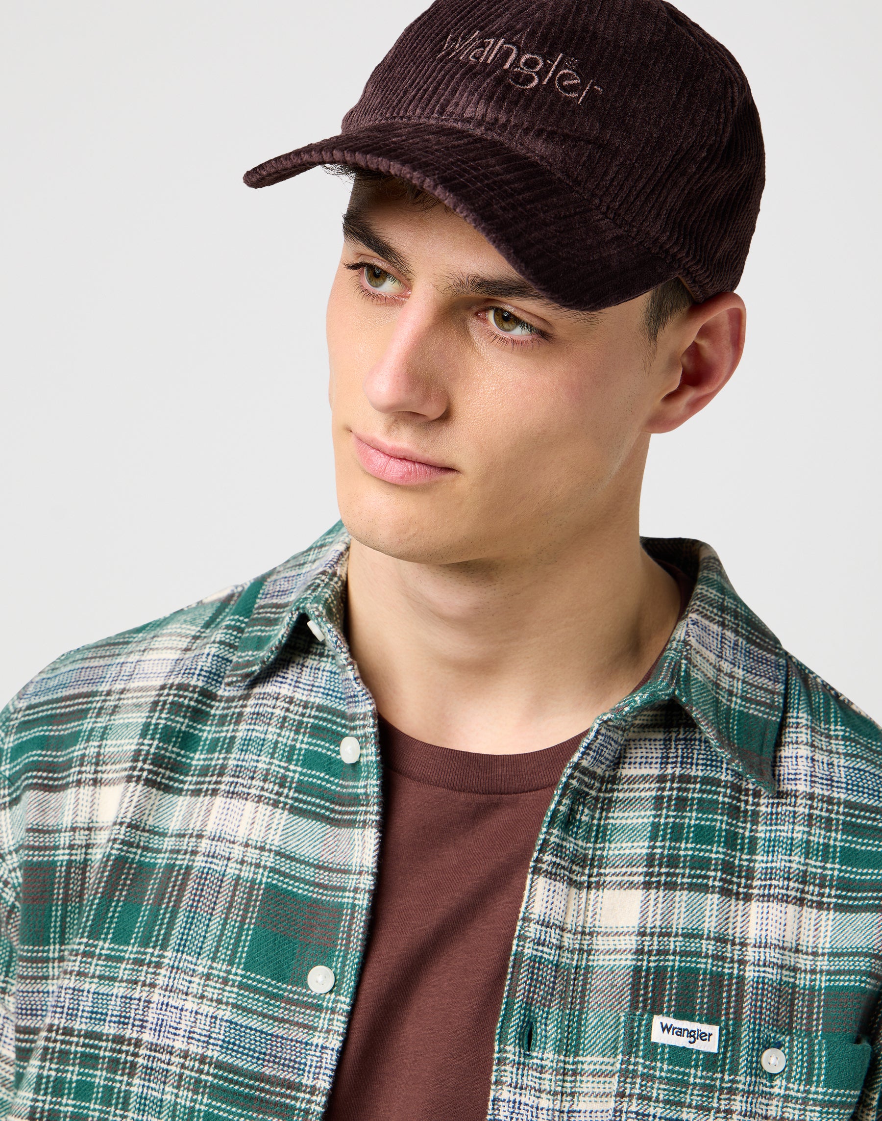 Cappello di velluto a coste in berretto talpa Wrangler