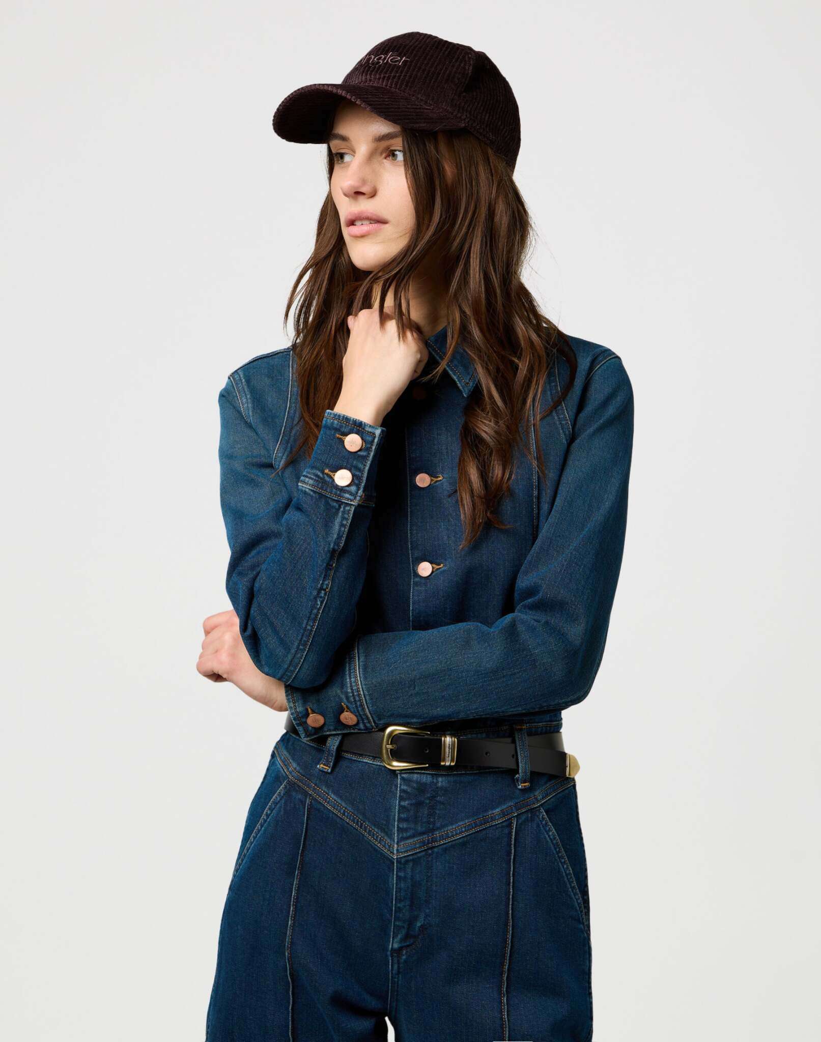 Cappello di velluto a coste in berretto talpa Wrangler