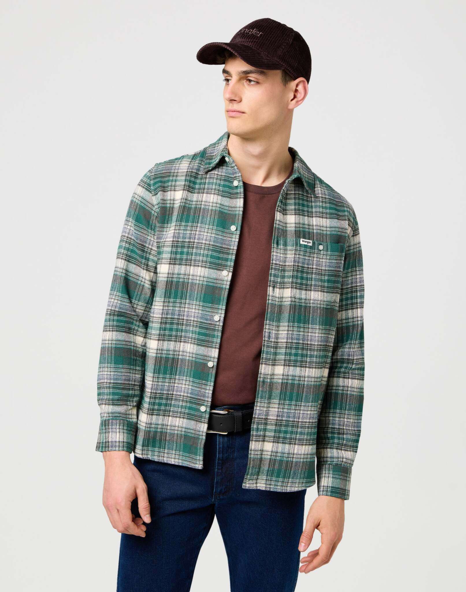 Cappello di velluto a coste in berretto talpa Wrangler