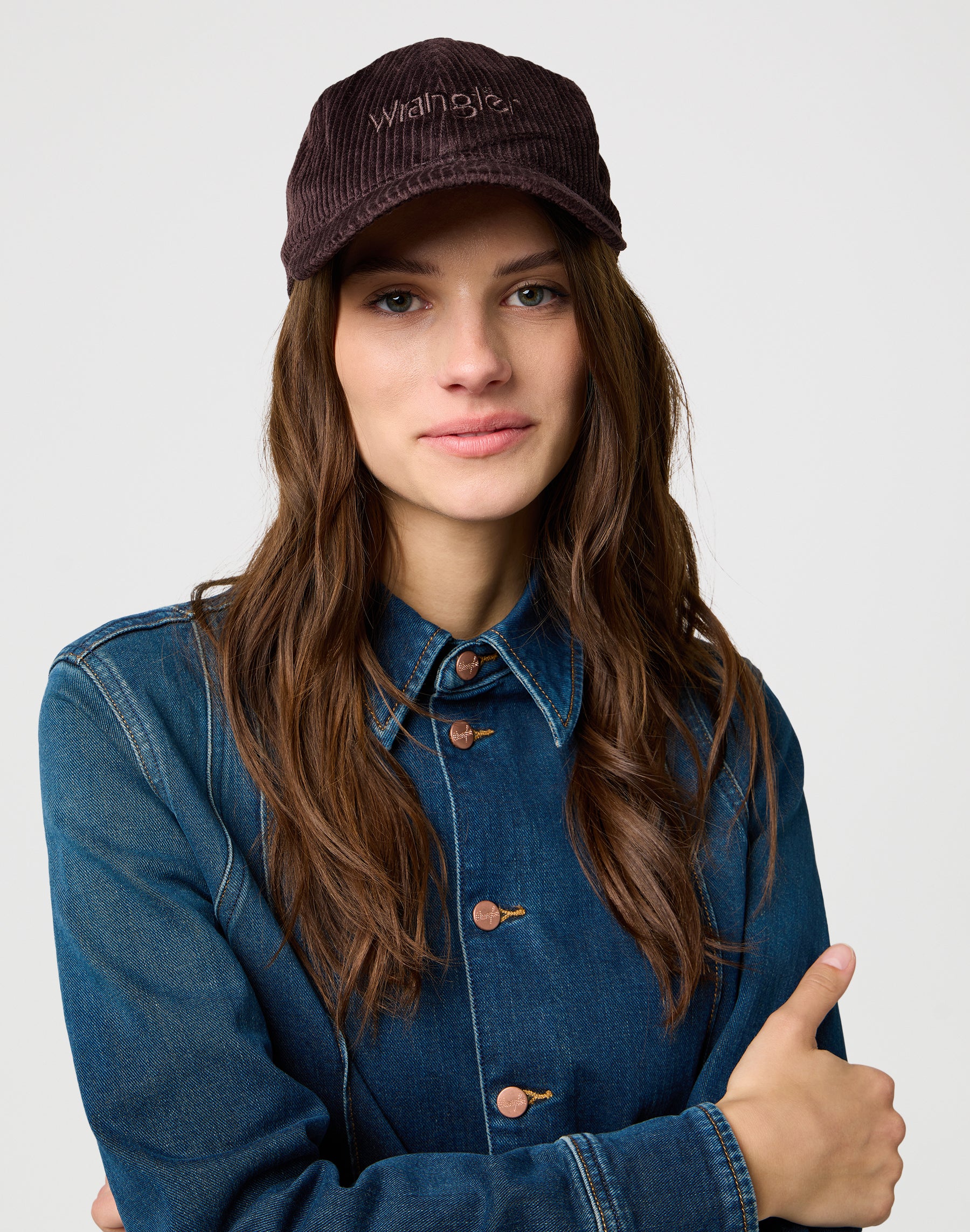 Cappello di velluto a coste in berretto talpa Wrangler