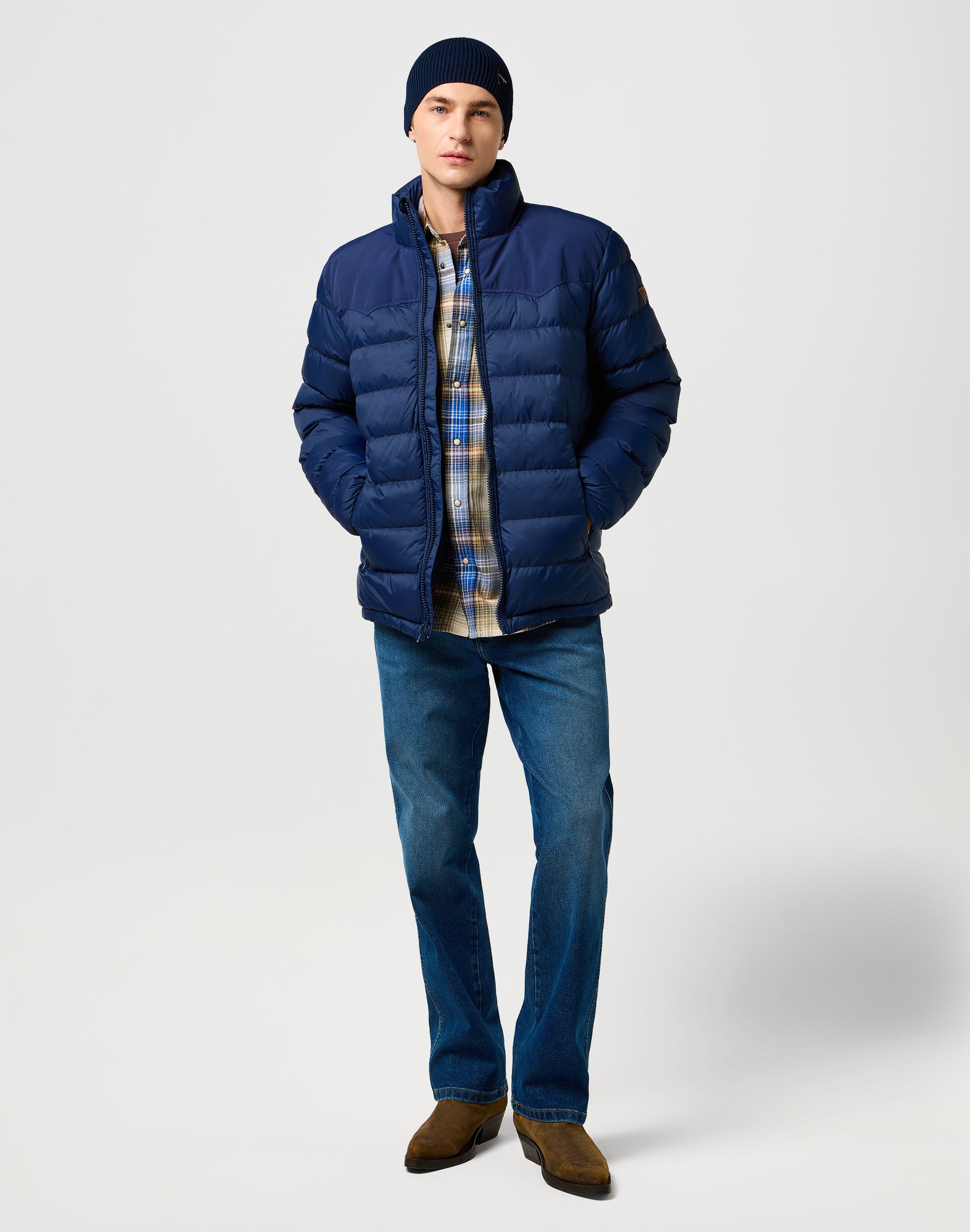 Berretto Easy in cappelli blu Wrangler