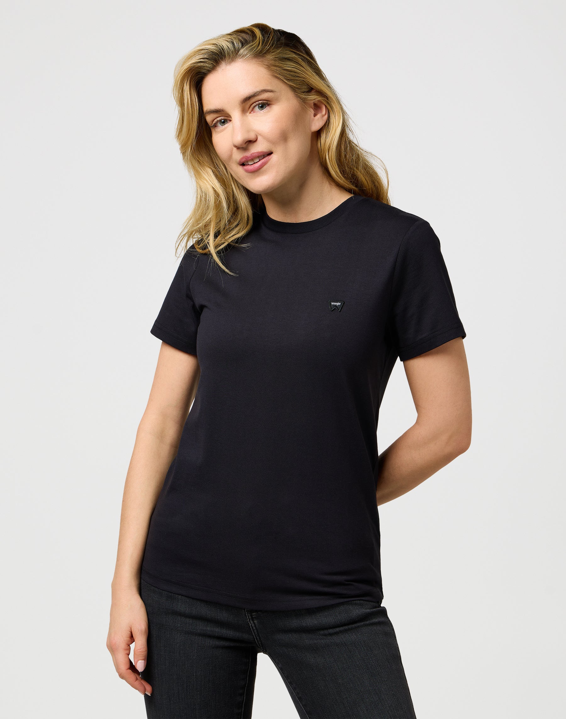Maglietta Sign Off in nero Magliette Wrangler