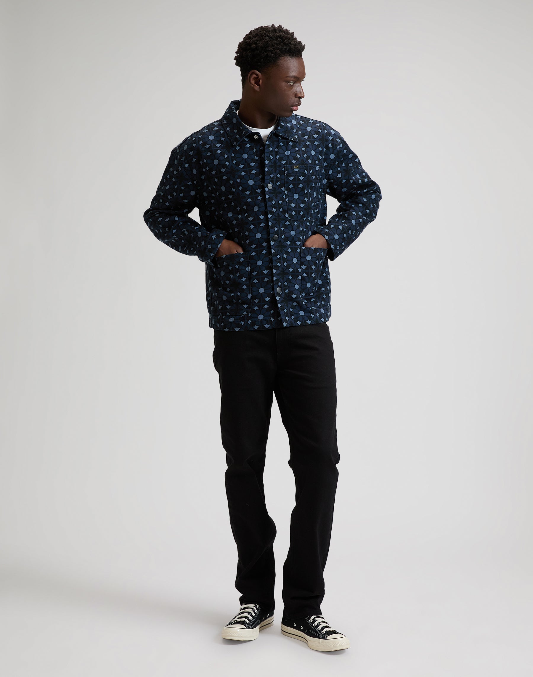 Giacca Clean Workwear con stampa geometrica Giacche Lee