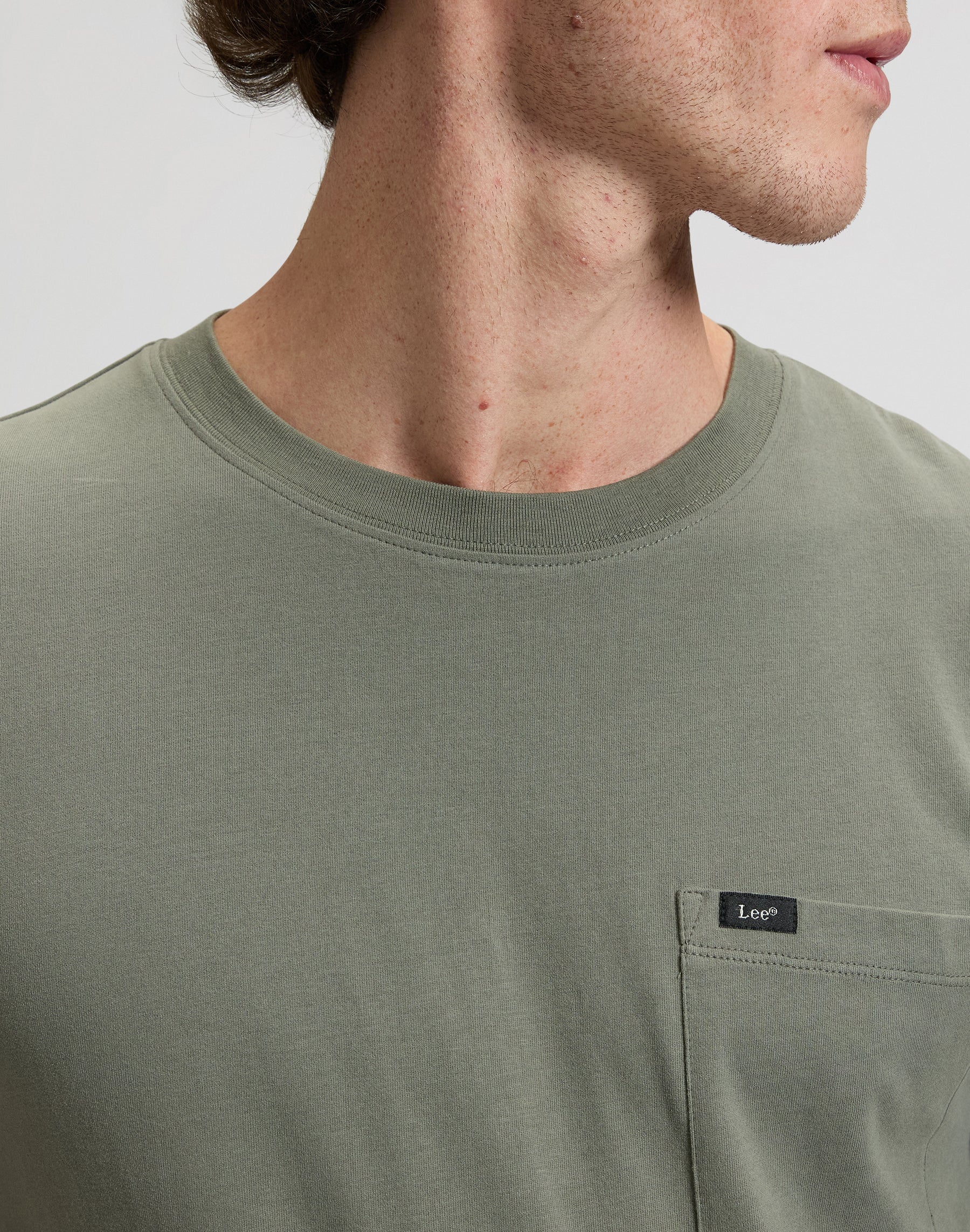 Maglietta Ultimate Pocket in Lichen Olive