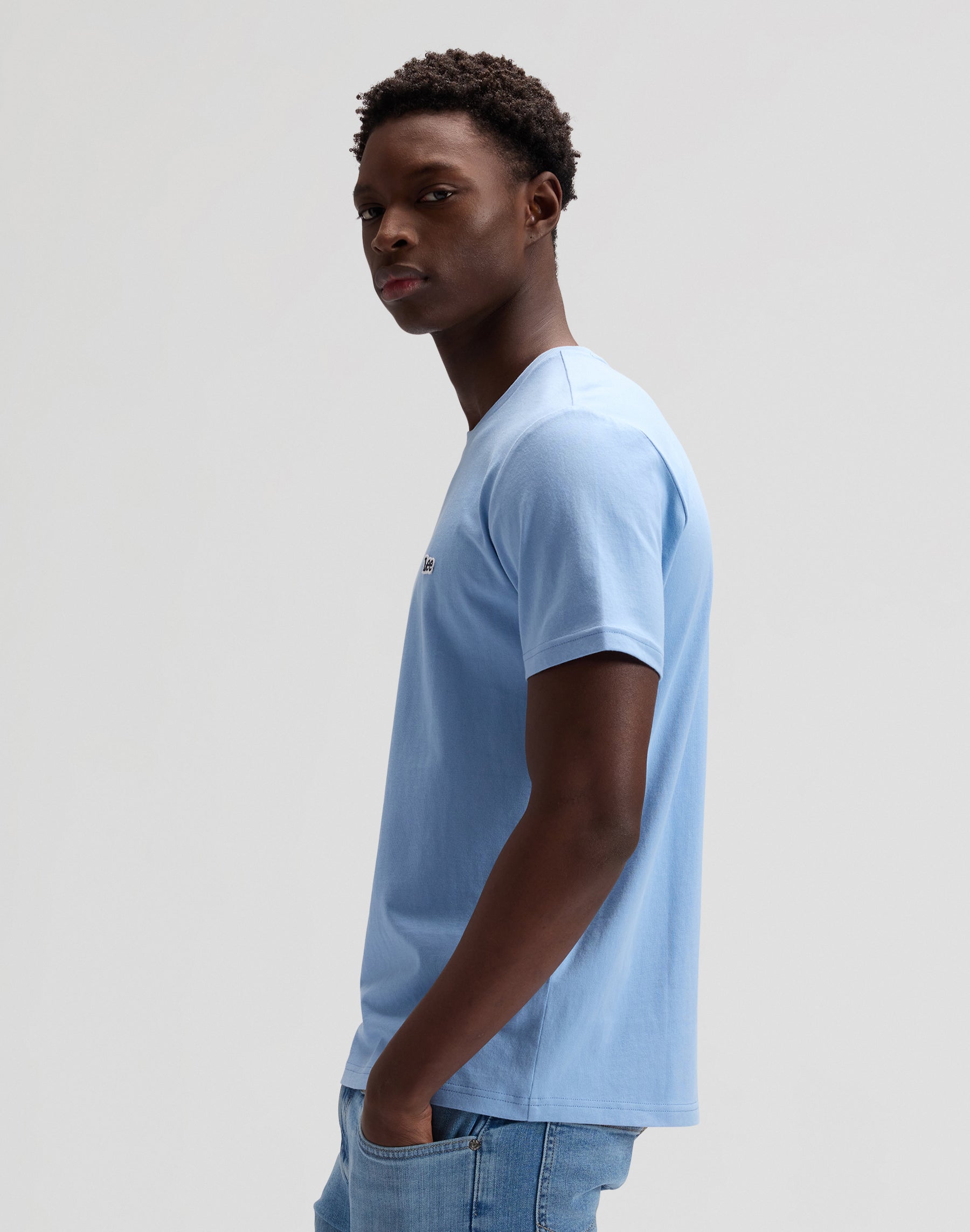 Maglietta con logo Ss Patch in alogeno