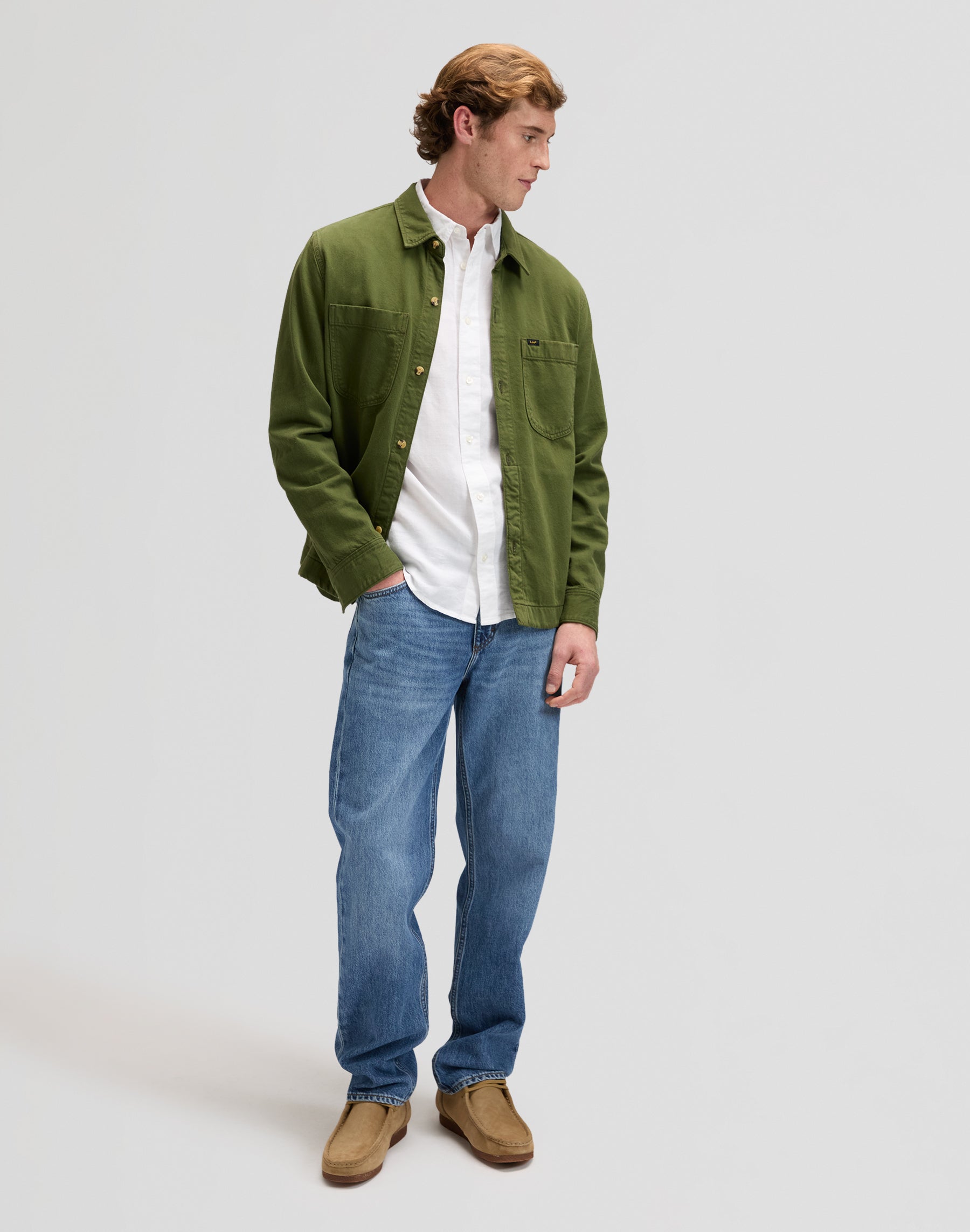 Lee in bianco brillante