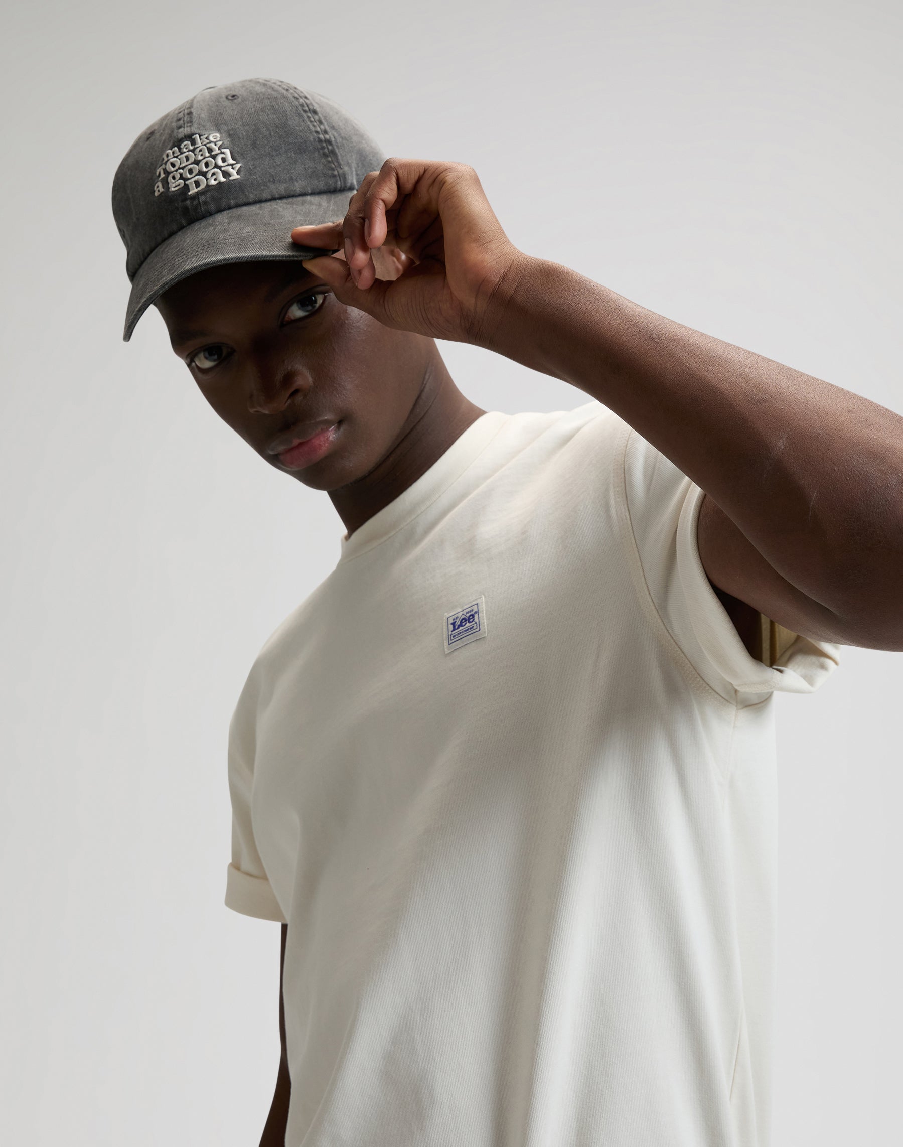 Cappellino Day Cap in nero lavato