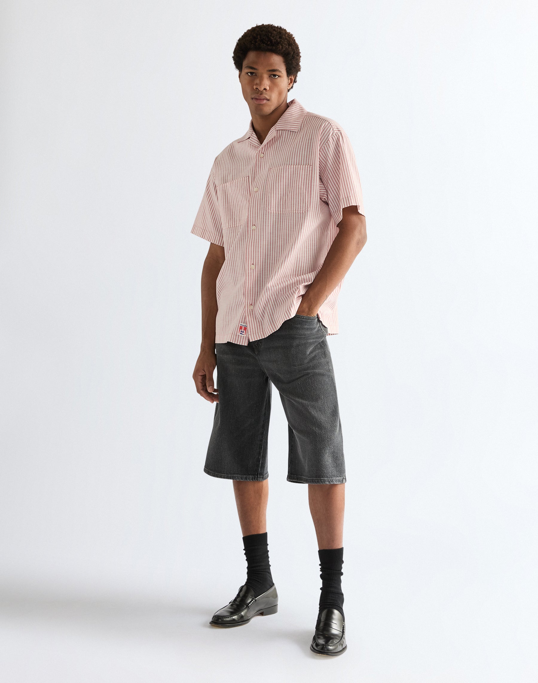 Pantaloncini Jort in Iron Fawn Pantaloncini jeans Wrangler