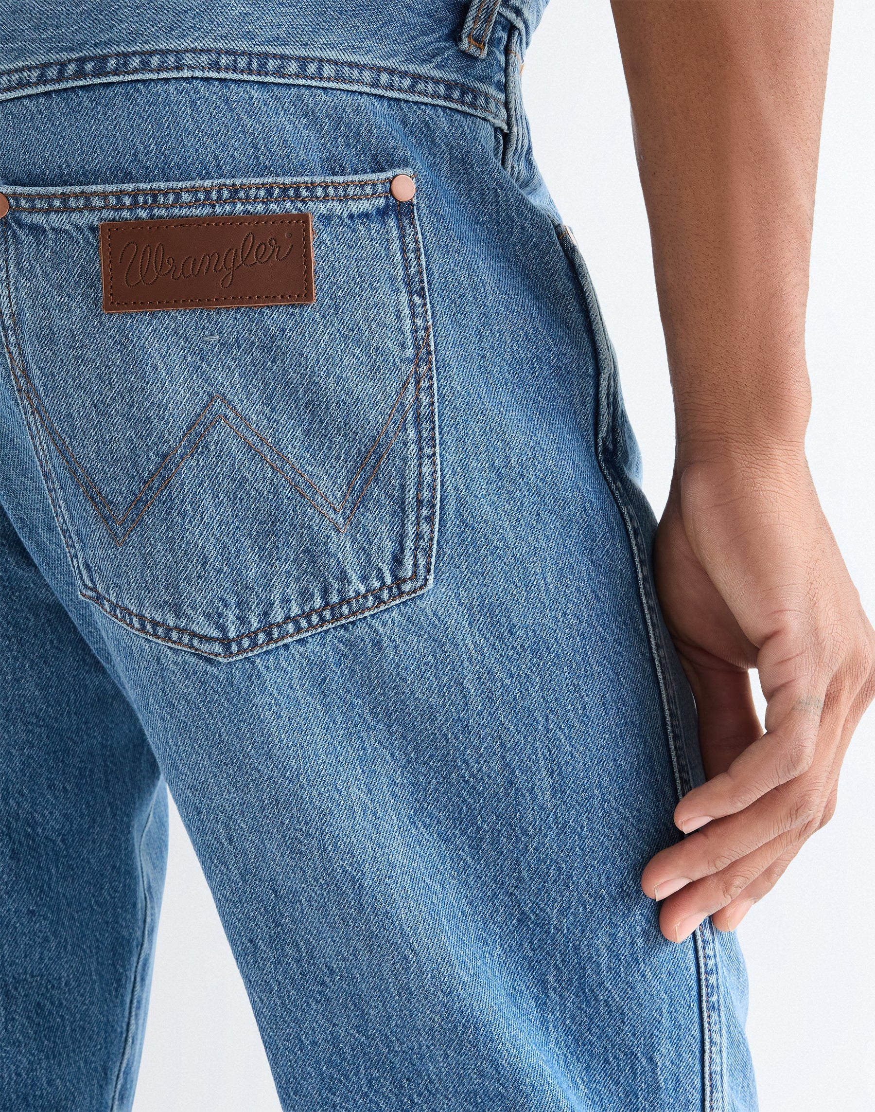 Frontier in jeans Storm Cloud Wrangler