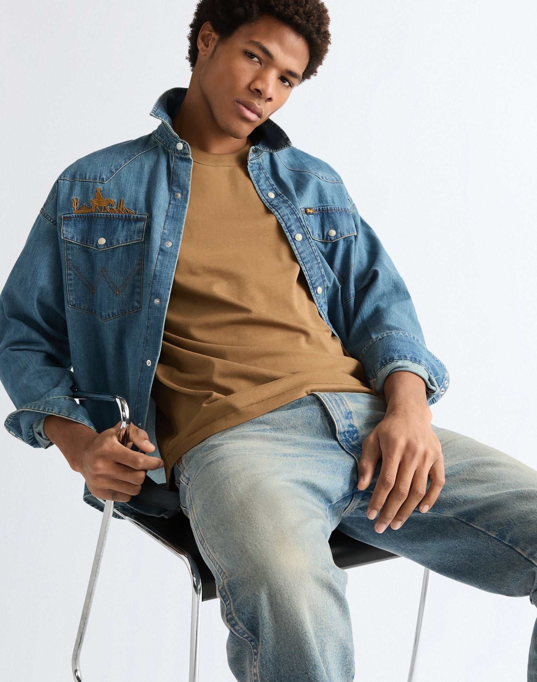 Western nella collezione Trail Blazer Camicie Wrangler