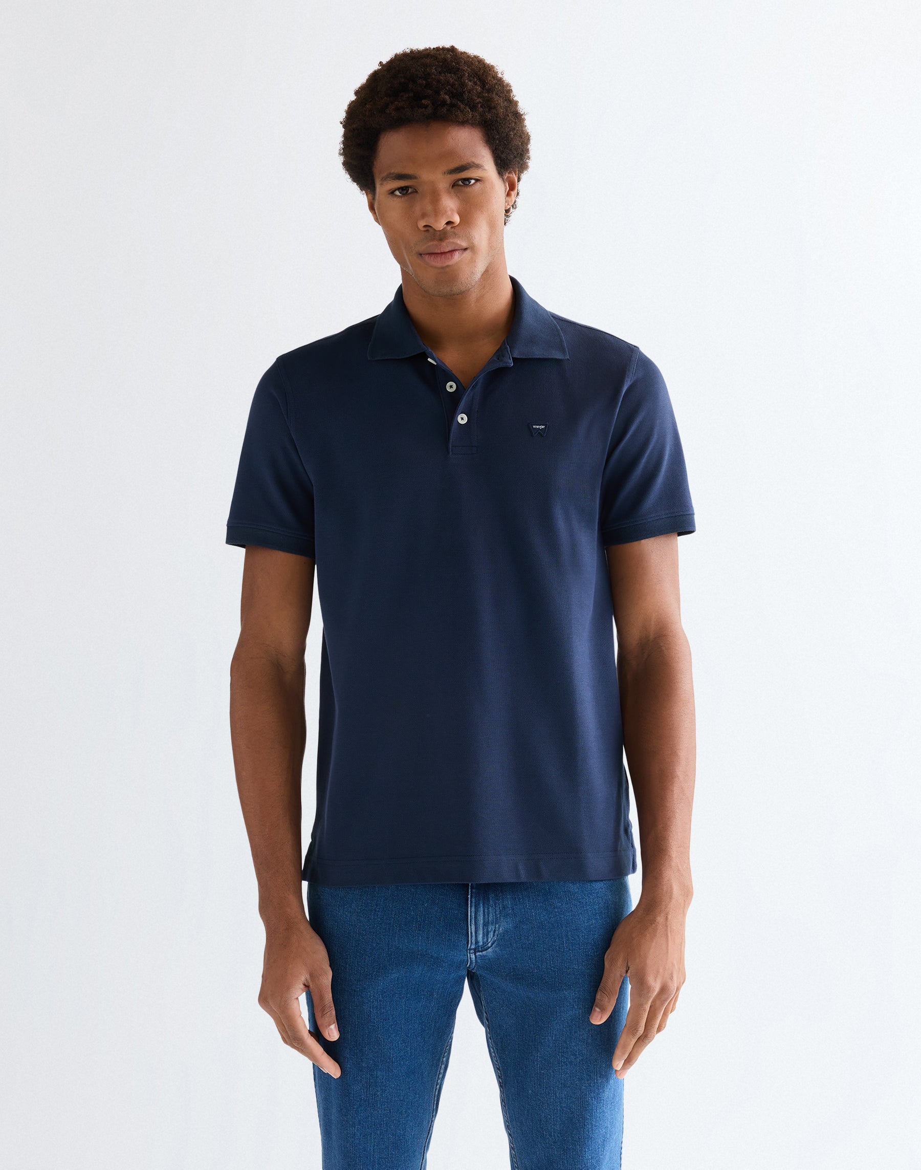 Polo in blu scuro