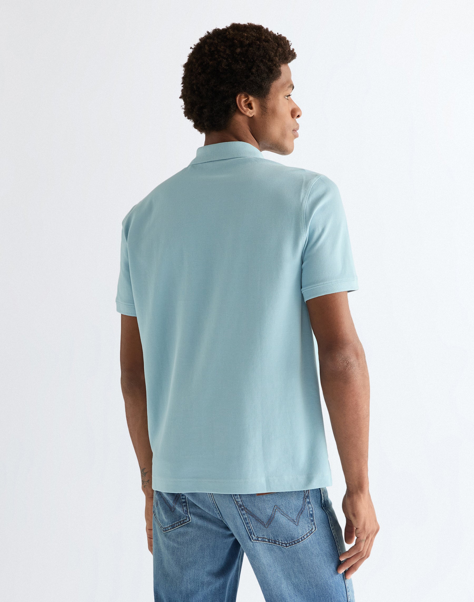 Polo in Forget Me Not T-shirt Wrangler