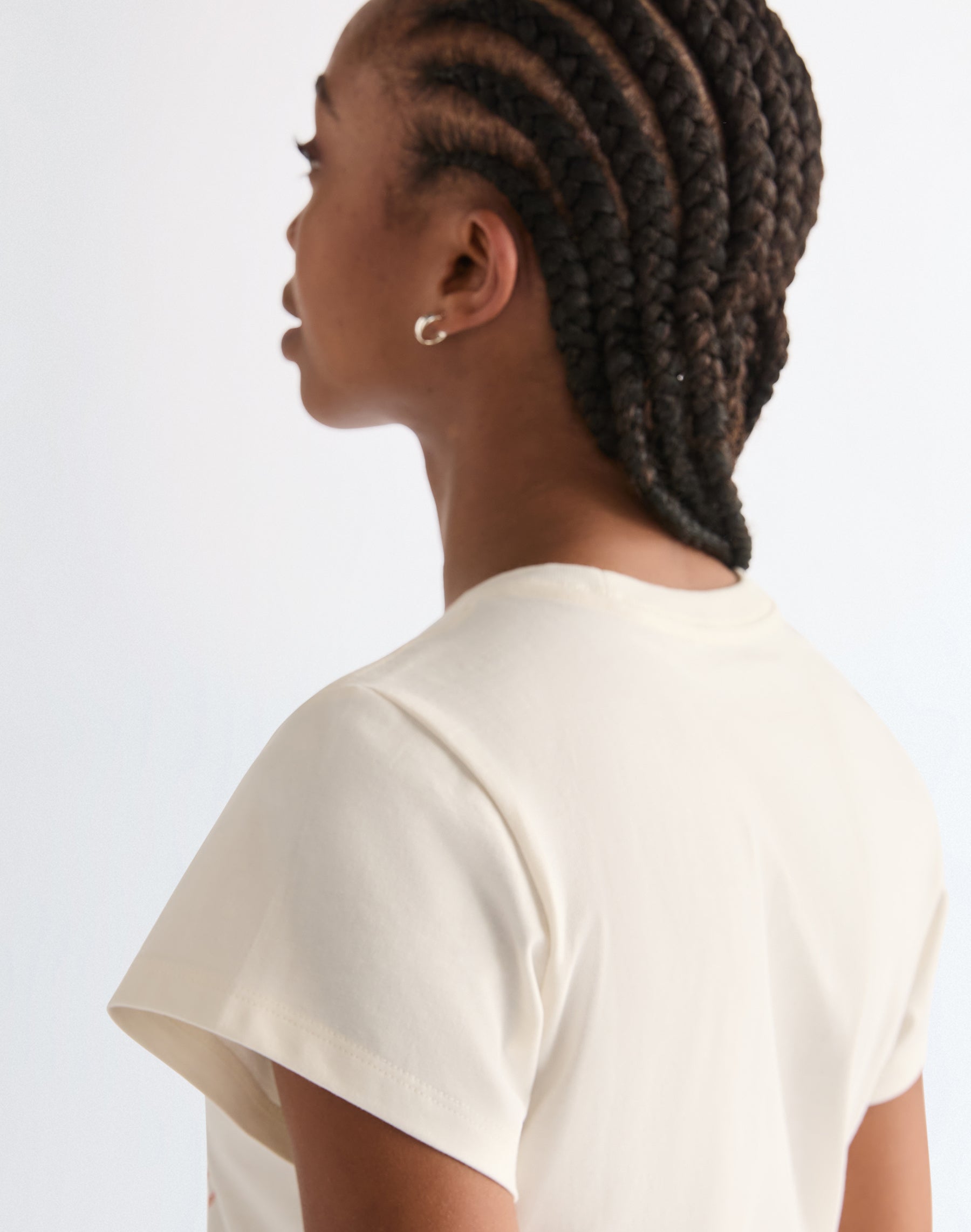 Maglietta con fascia ristretta in bianco consumato Magliette Wrangler