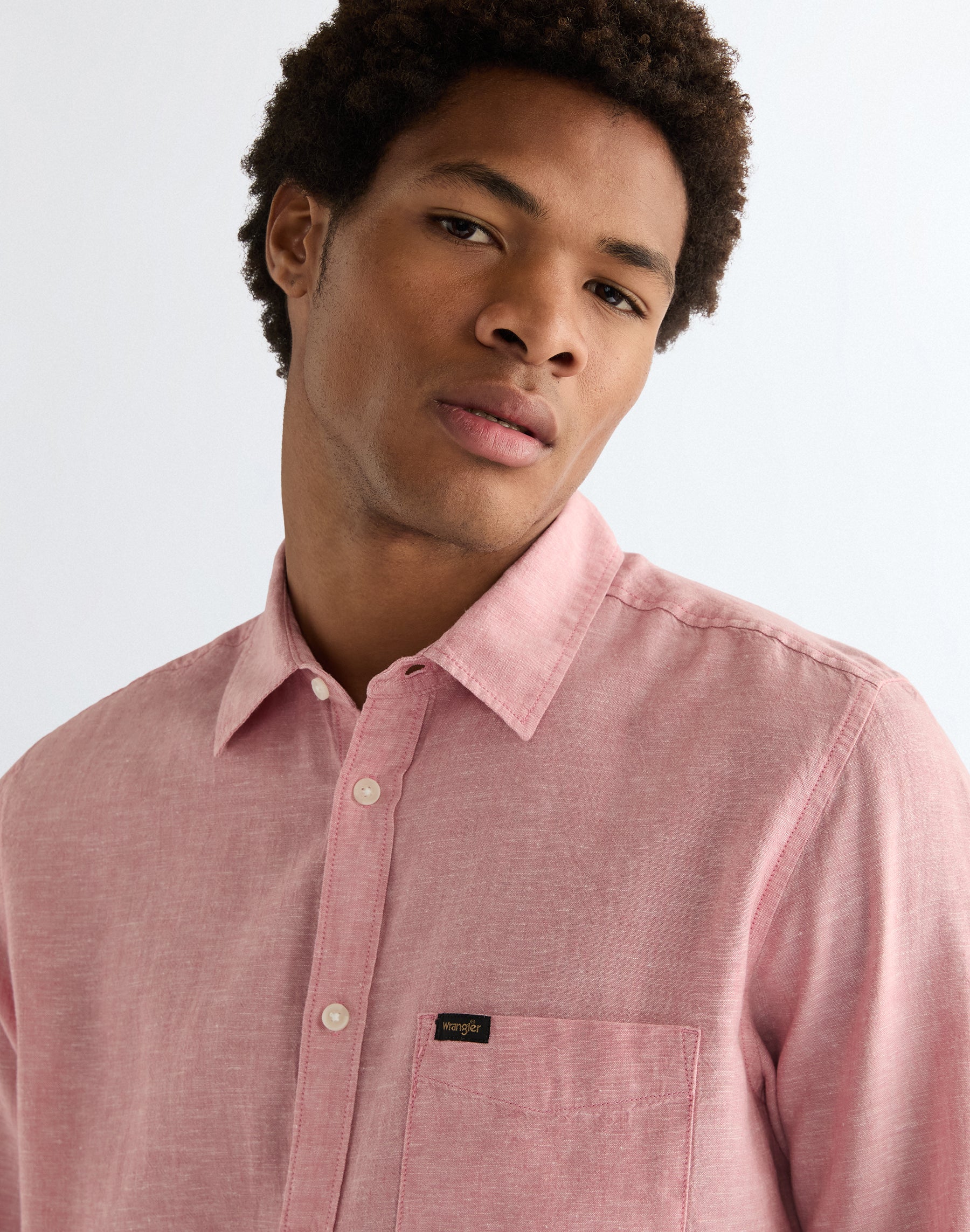 1 camicia tascabile in rosa antico Camicie Wrangler