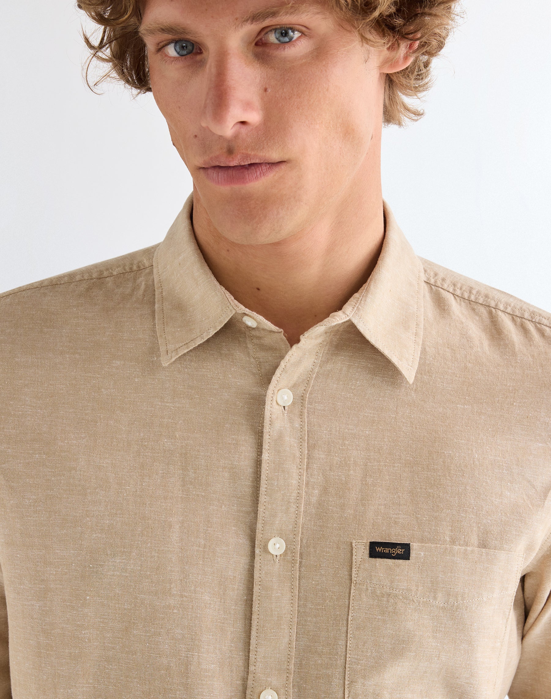 1 camicia Pocket Shirt in Kelp Camicie Wrangler