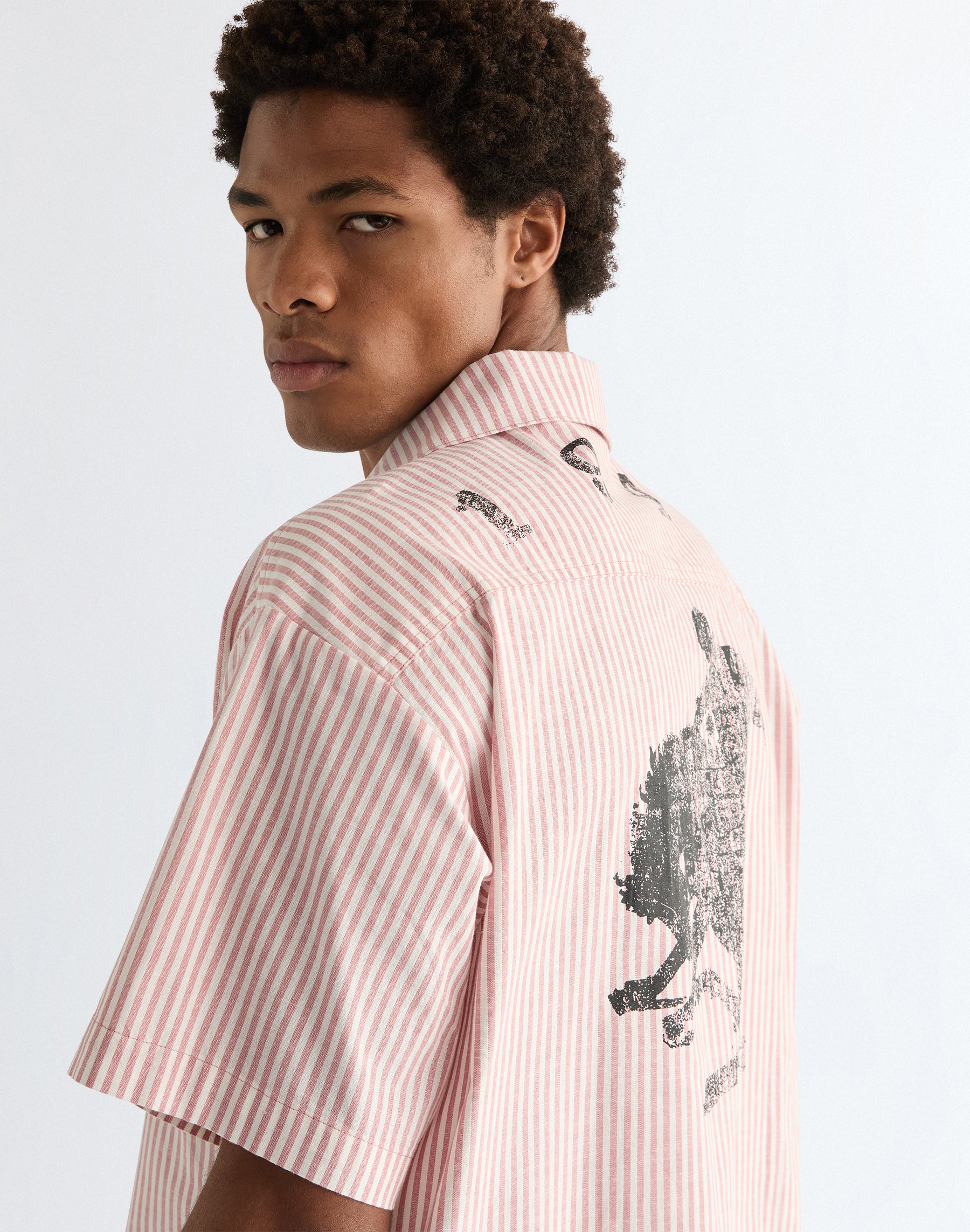 Camicia da resort a maniche corte in rosa antico Camicie Wrangler