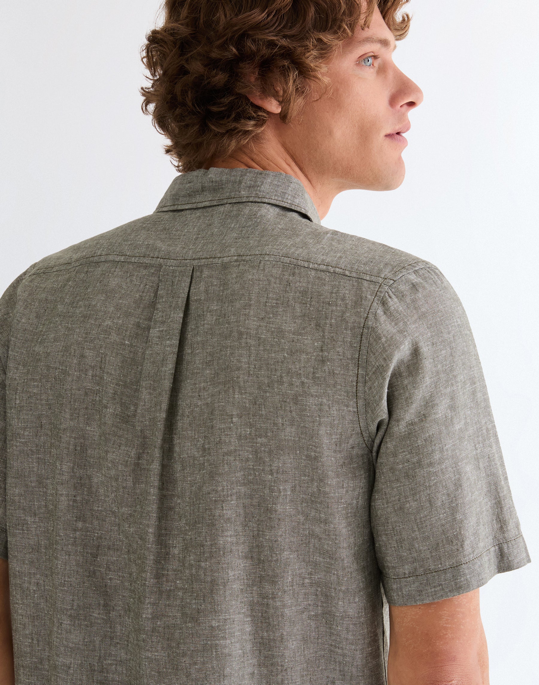 Camicia a maniche corte con 1 taschino in Deep Depths Camicie Wrangler