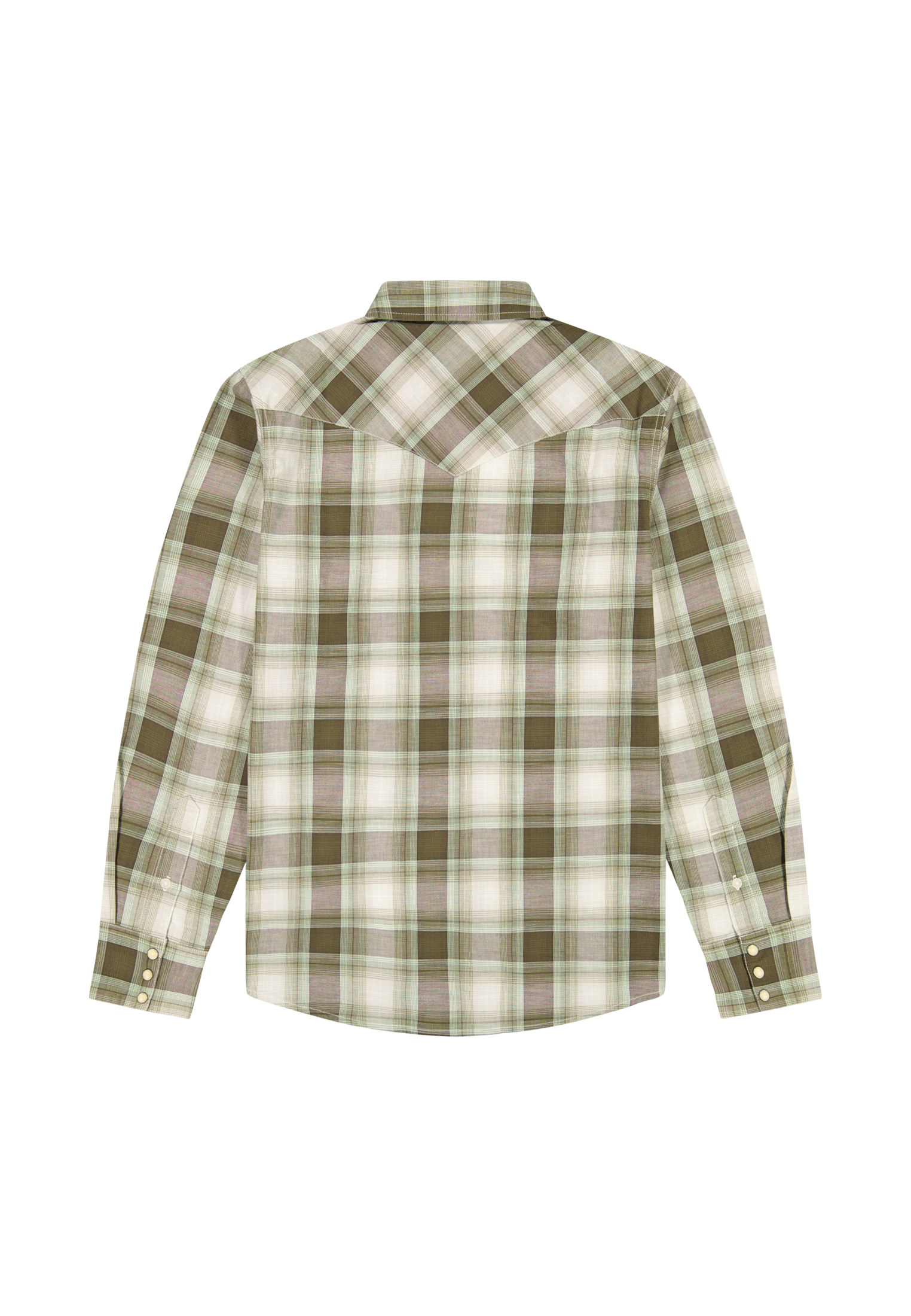 Western verde chiaro Camicie Wrangler