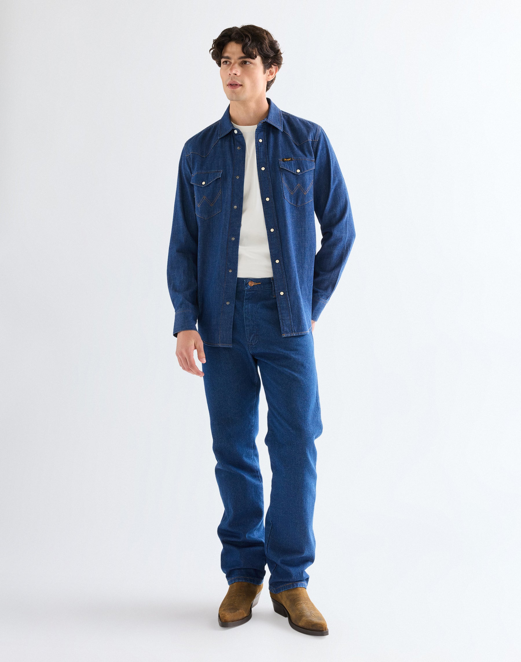 Western in Caroline Creek Camicie Wrangler