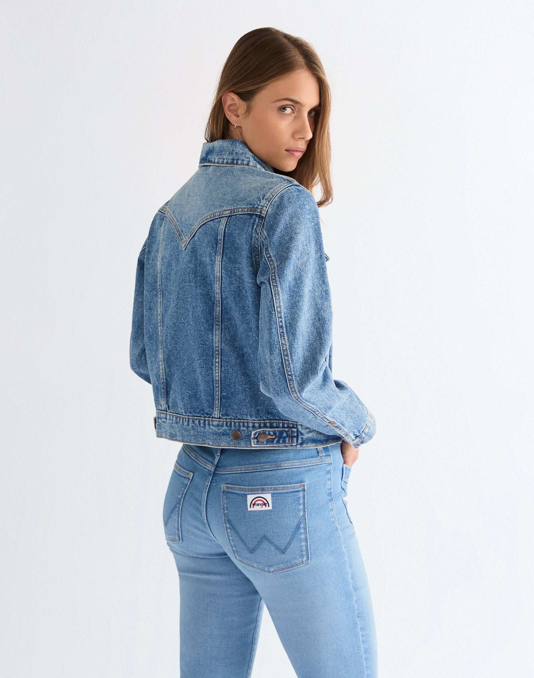 Western in blu Bird Giacche Wrangler