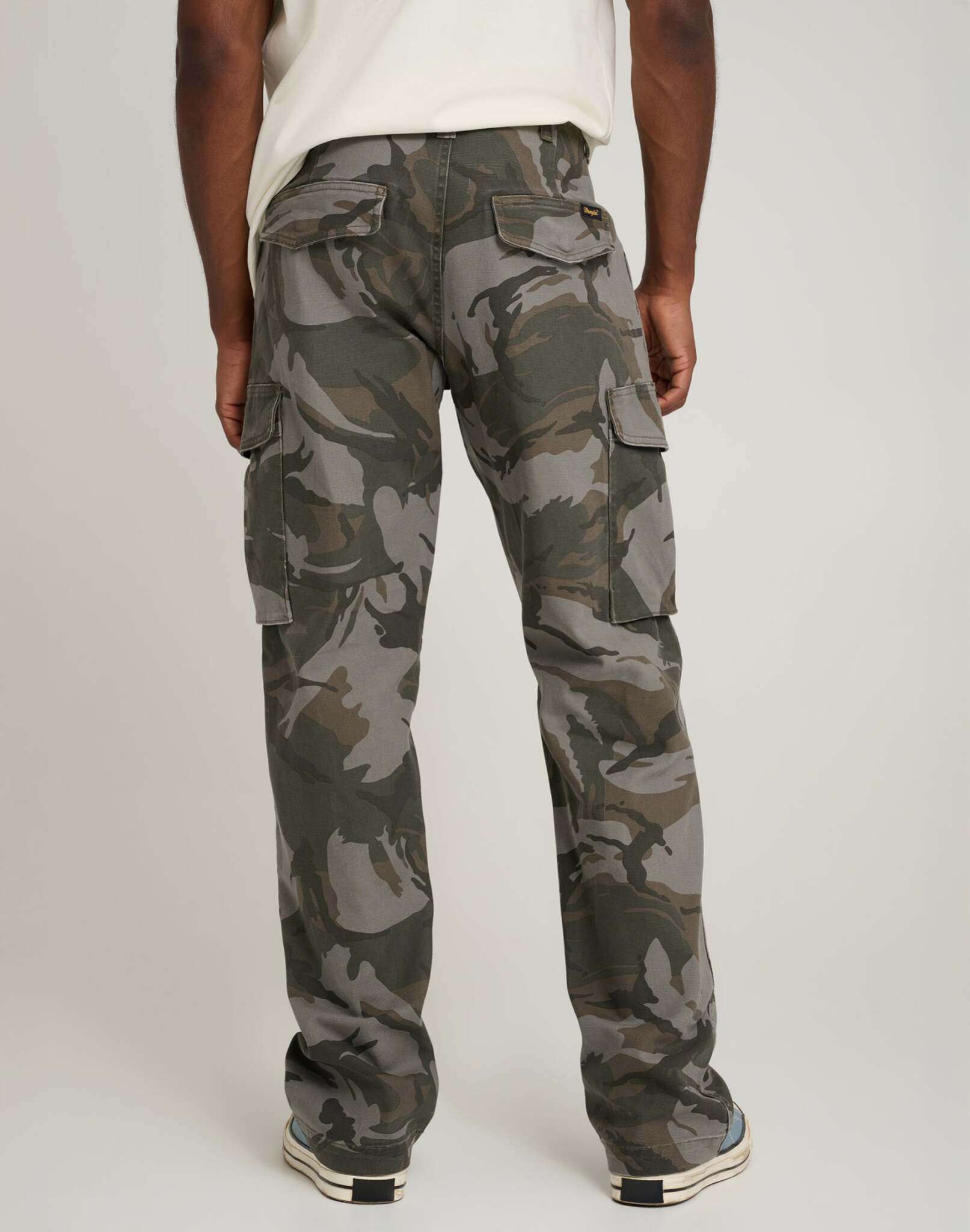 Pantaloni Mike Lucas in camo Pantaloni Wrangler