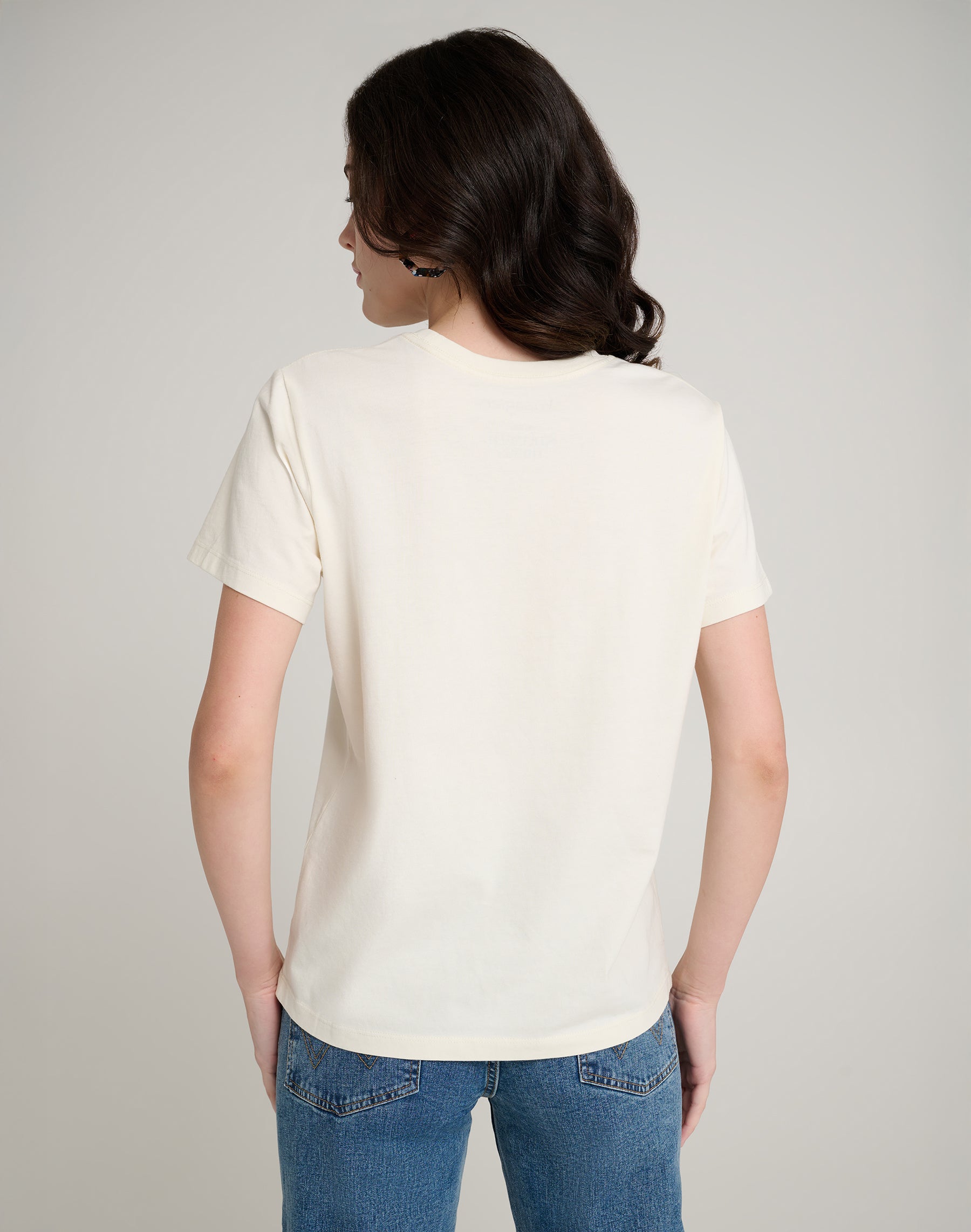 WSQK Tee in Marshmallow Magliette Wrangler