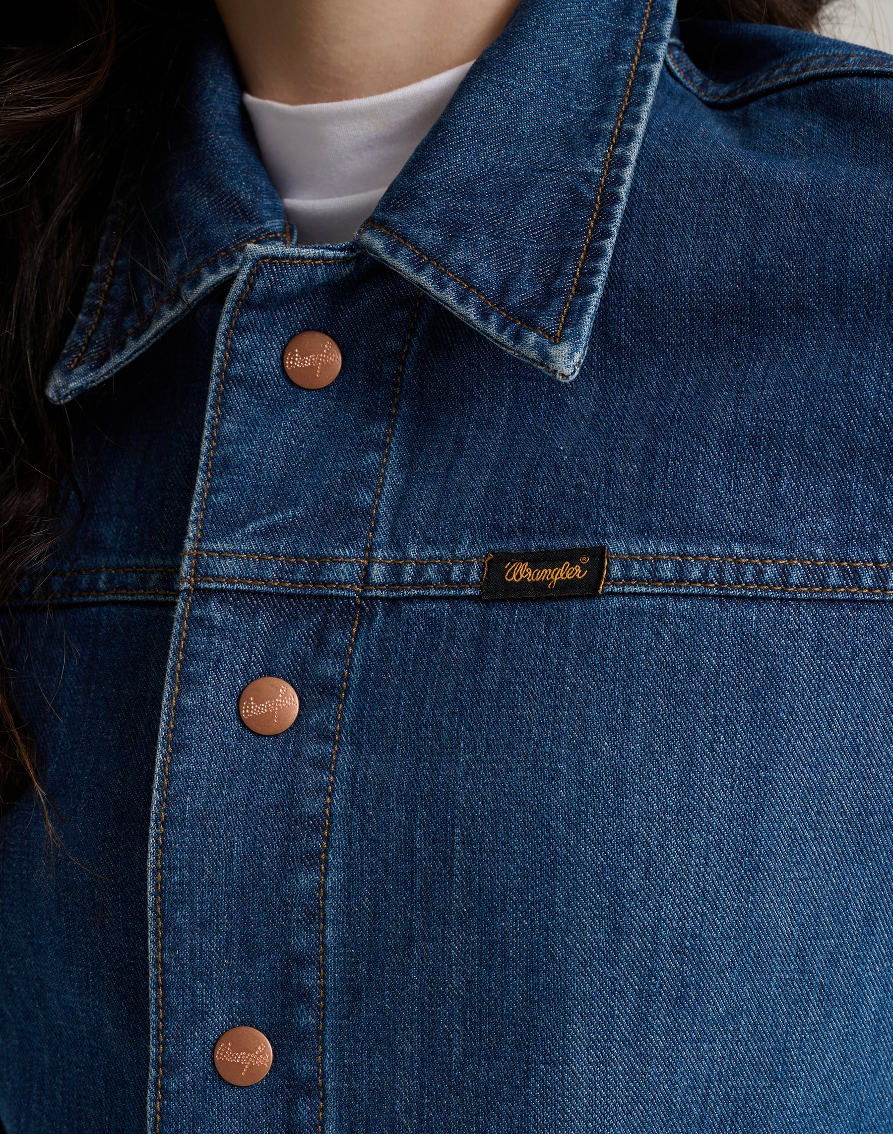 Giacca Nancy in giacca classica blu Wrangler