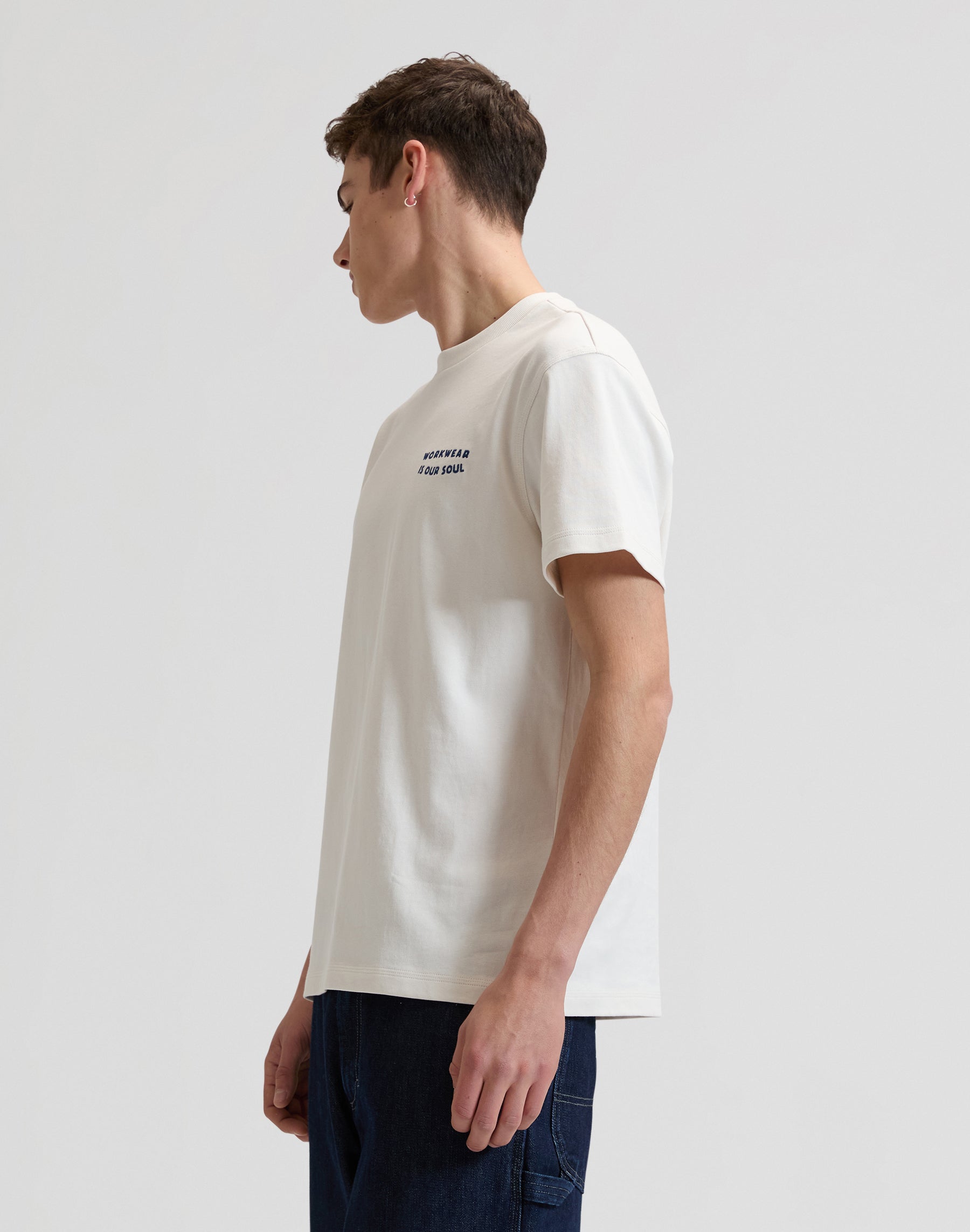 Maglietta Workwear Soul in colore naturale