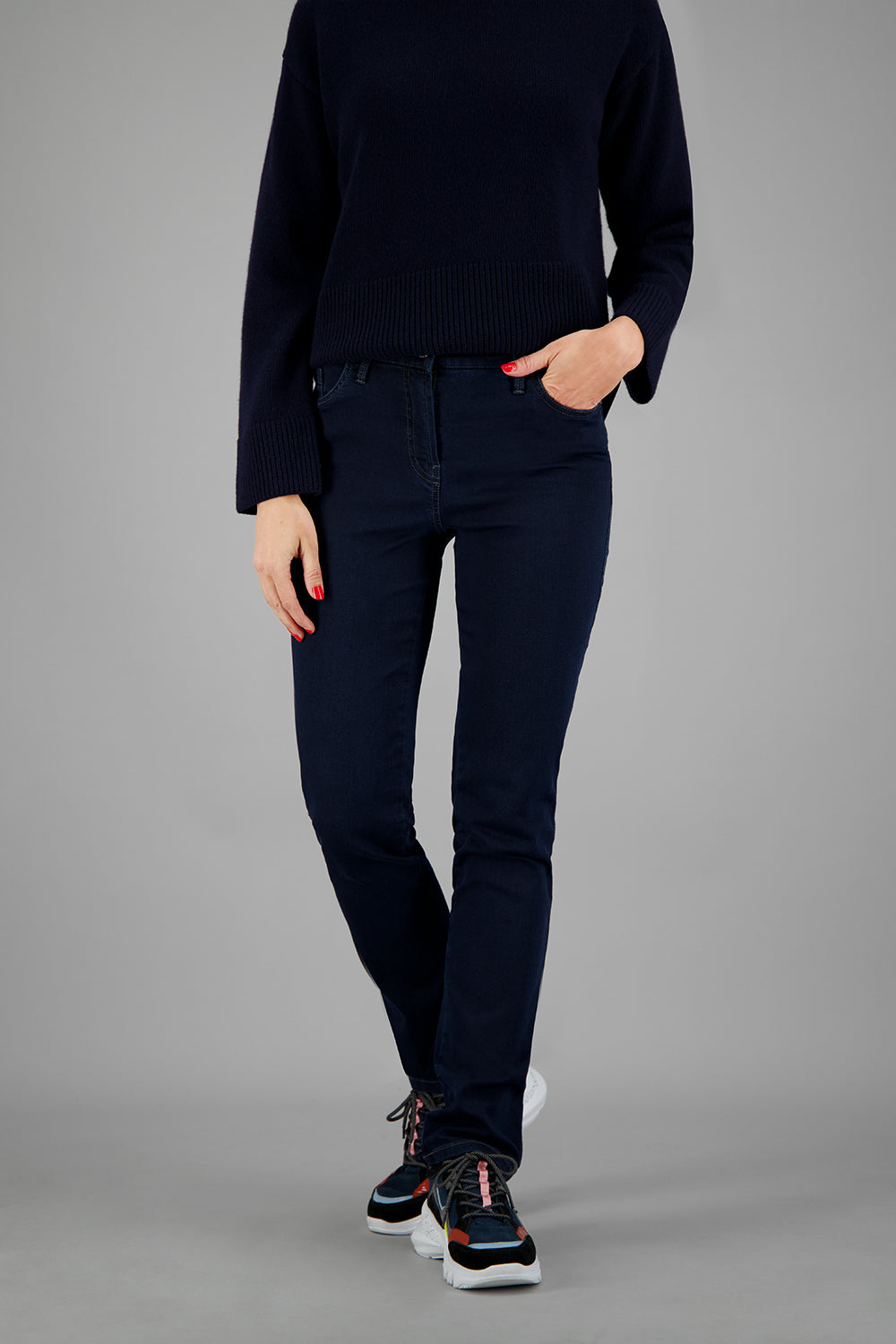 MAJA4 Jeans in Blu Nero Jeans Gardeur