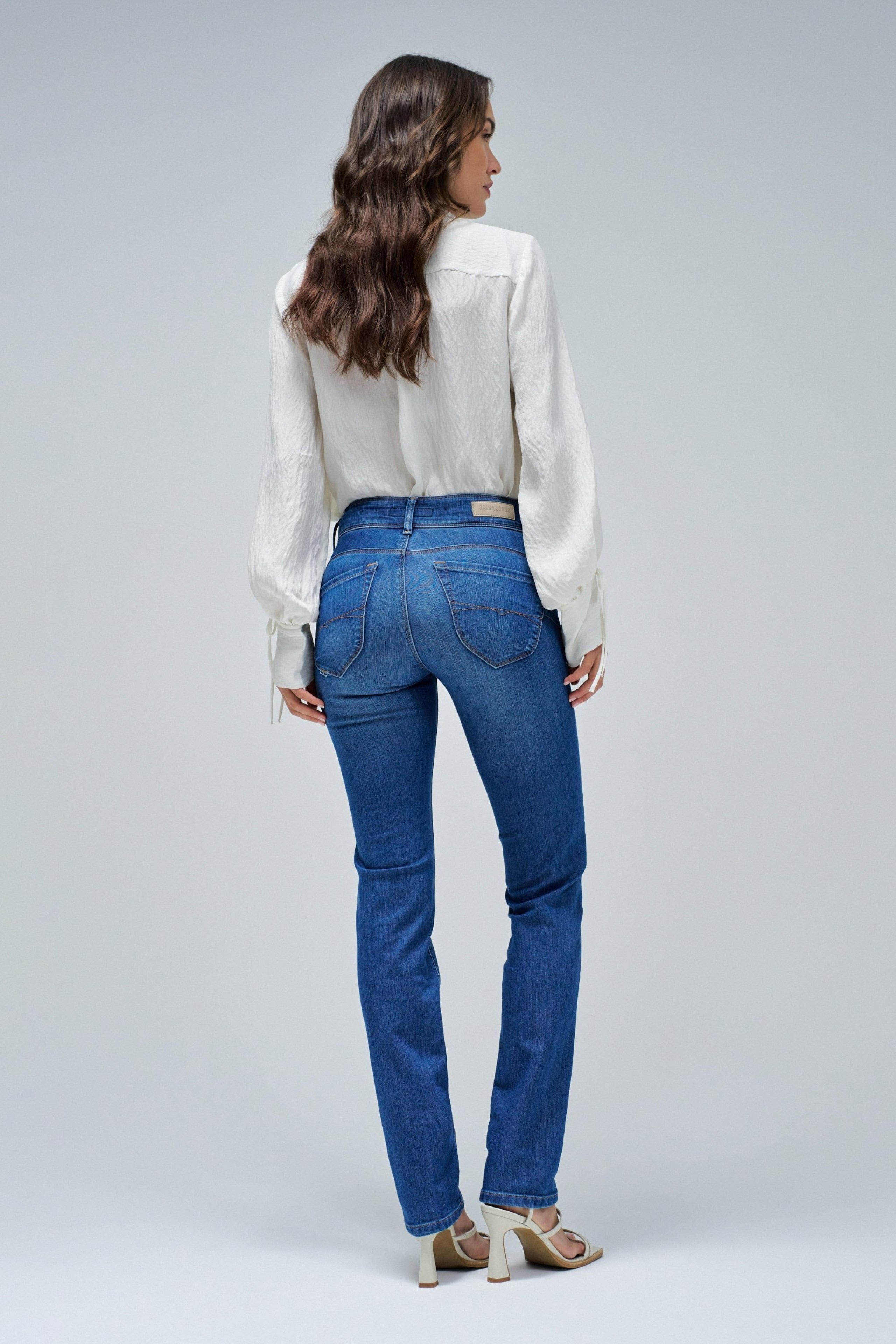 Jeans Secret Slim Push-In lavaggio medio Salsa Jeans