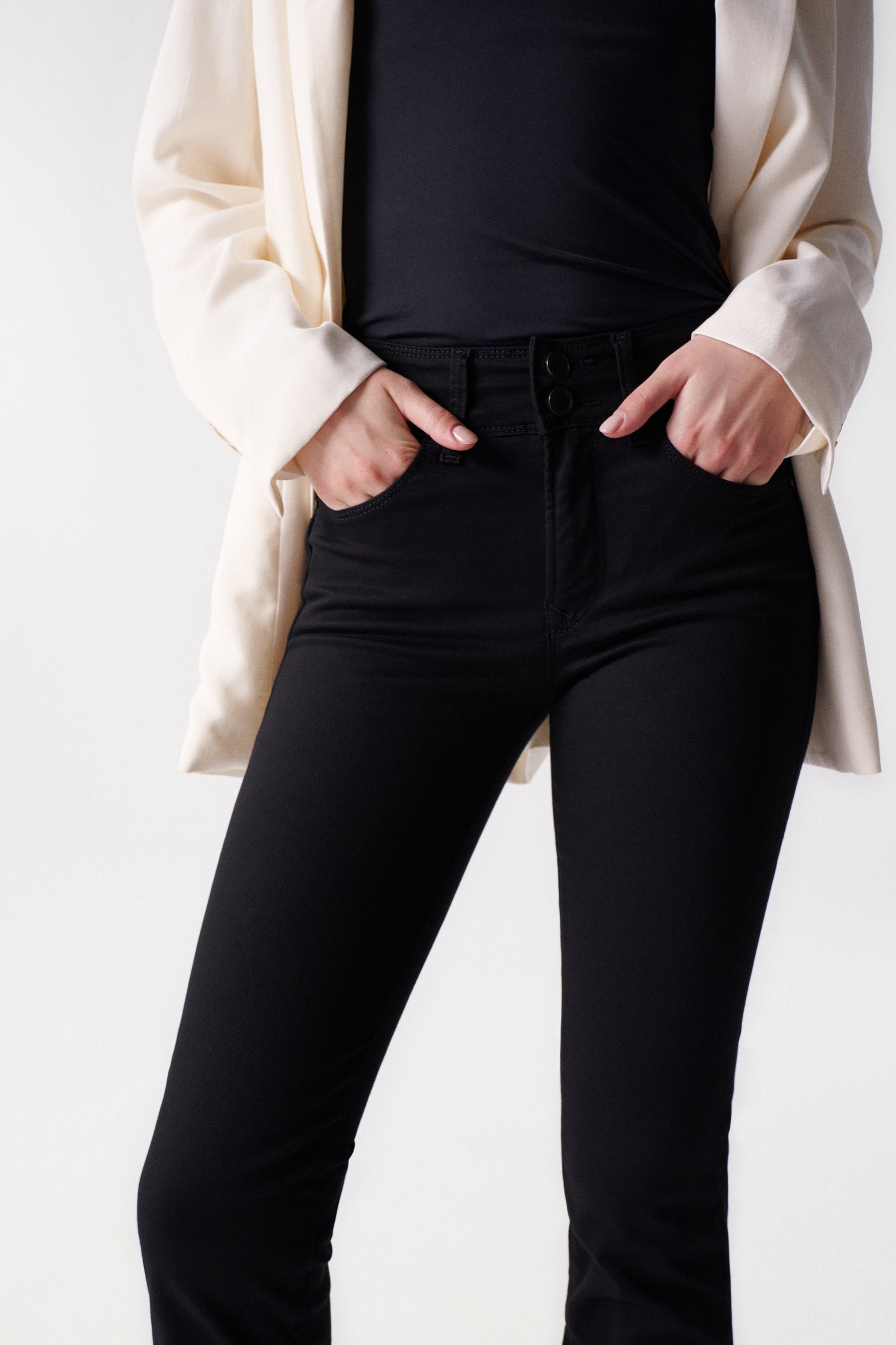 Jeans Secret Slim in nero Salsa Jeans   