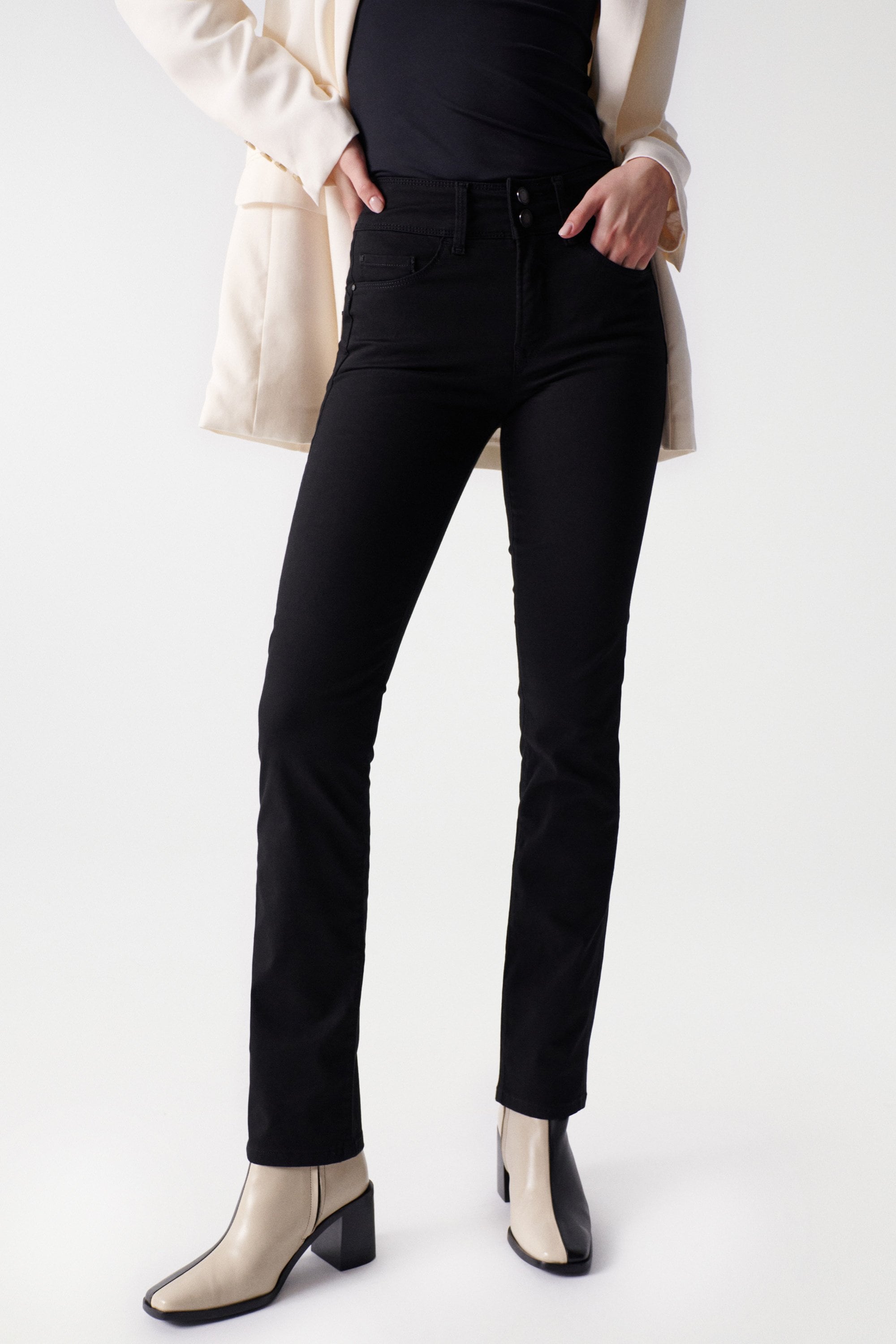 Jeans Secret Slim in nero Salsa Jeans   