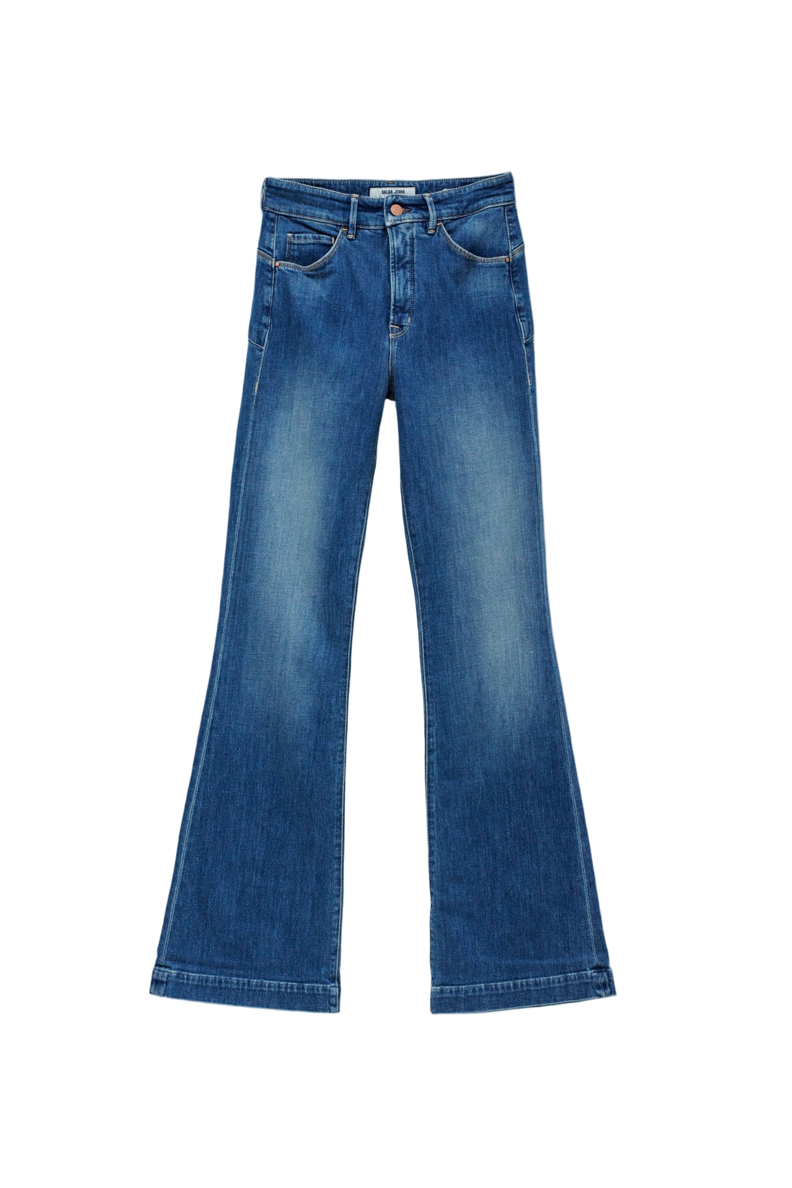 Jeans Faith Flare a lavaggio medio Salsa Jeans