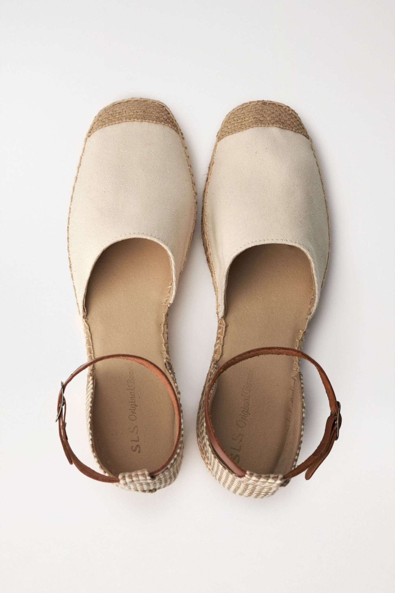 Espadrillas con plateau in sandali di perle chiare Salsa Jeans   